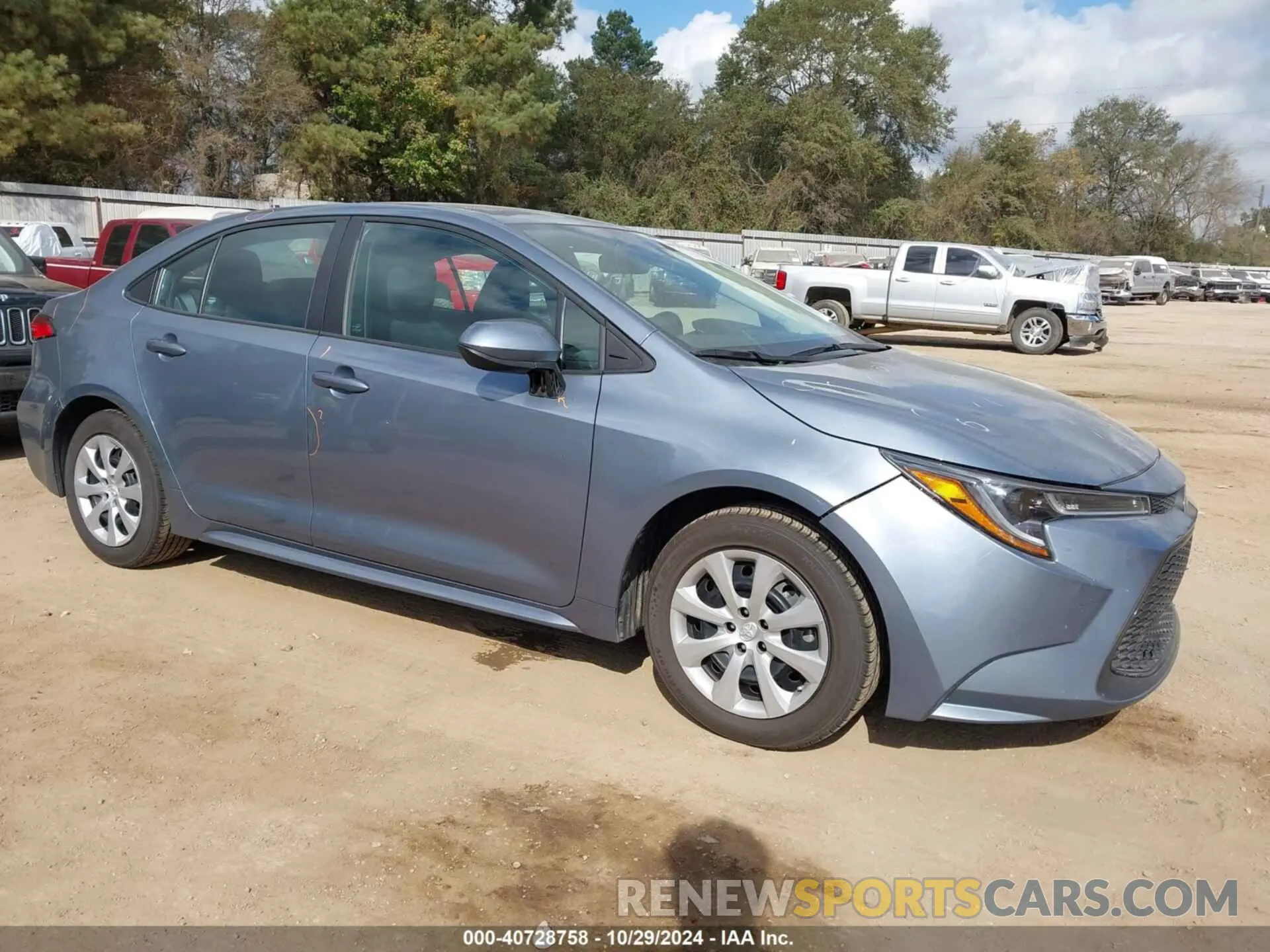 1 fotografías del automóvil dañado 5YFEPMAE4MP187838 TOYOTA COROLLA 2021