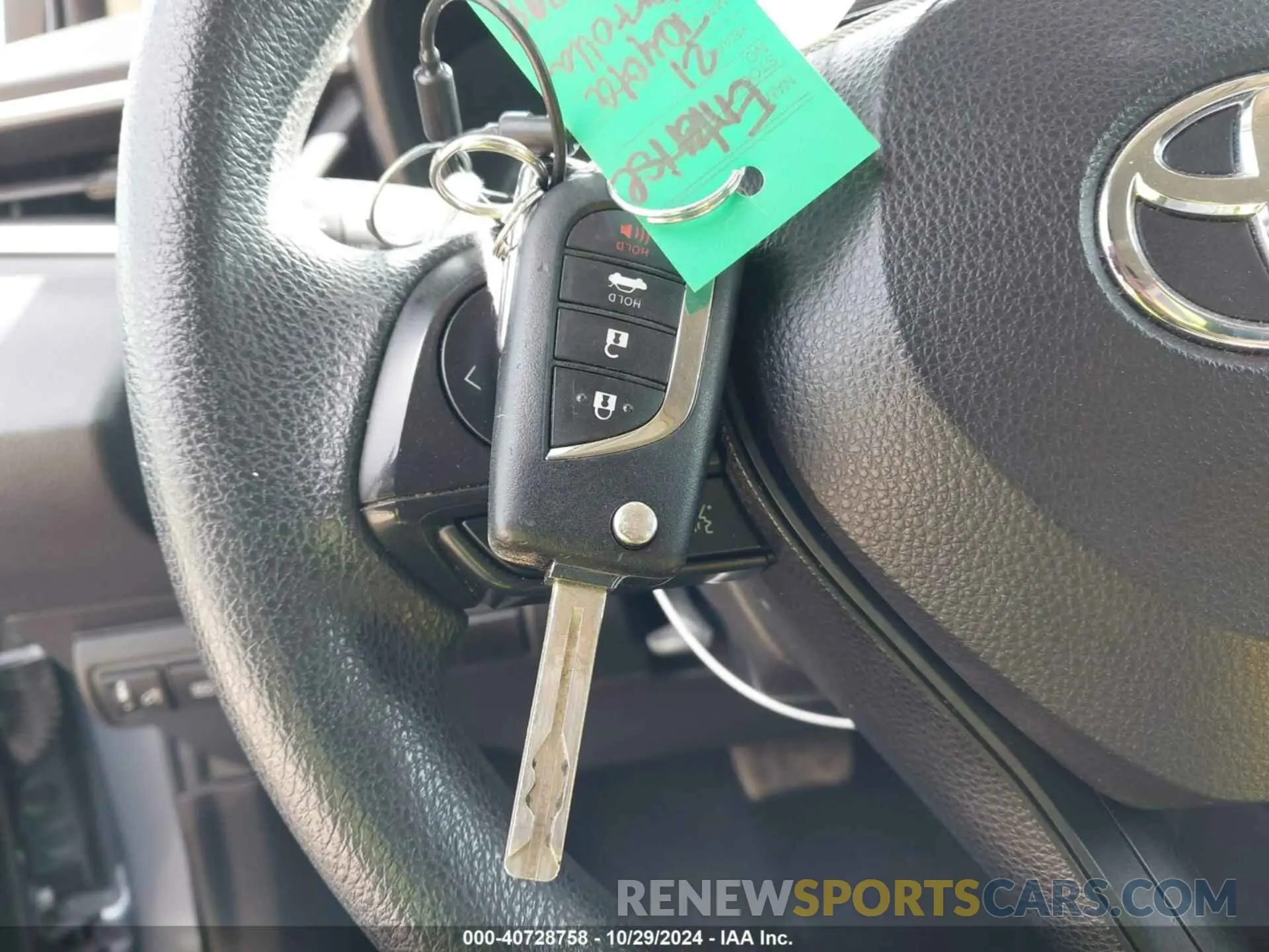 11 fotografías del automóvil dañado 5YFEPMAE4MP187838 TOYOTA COROLLA 2021