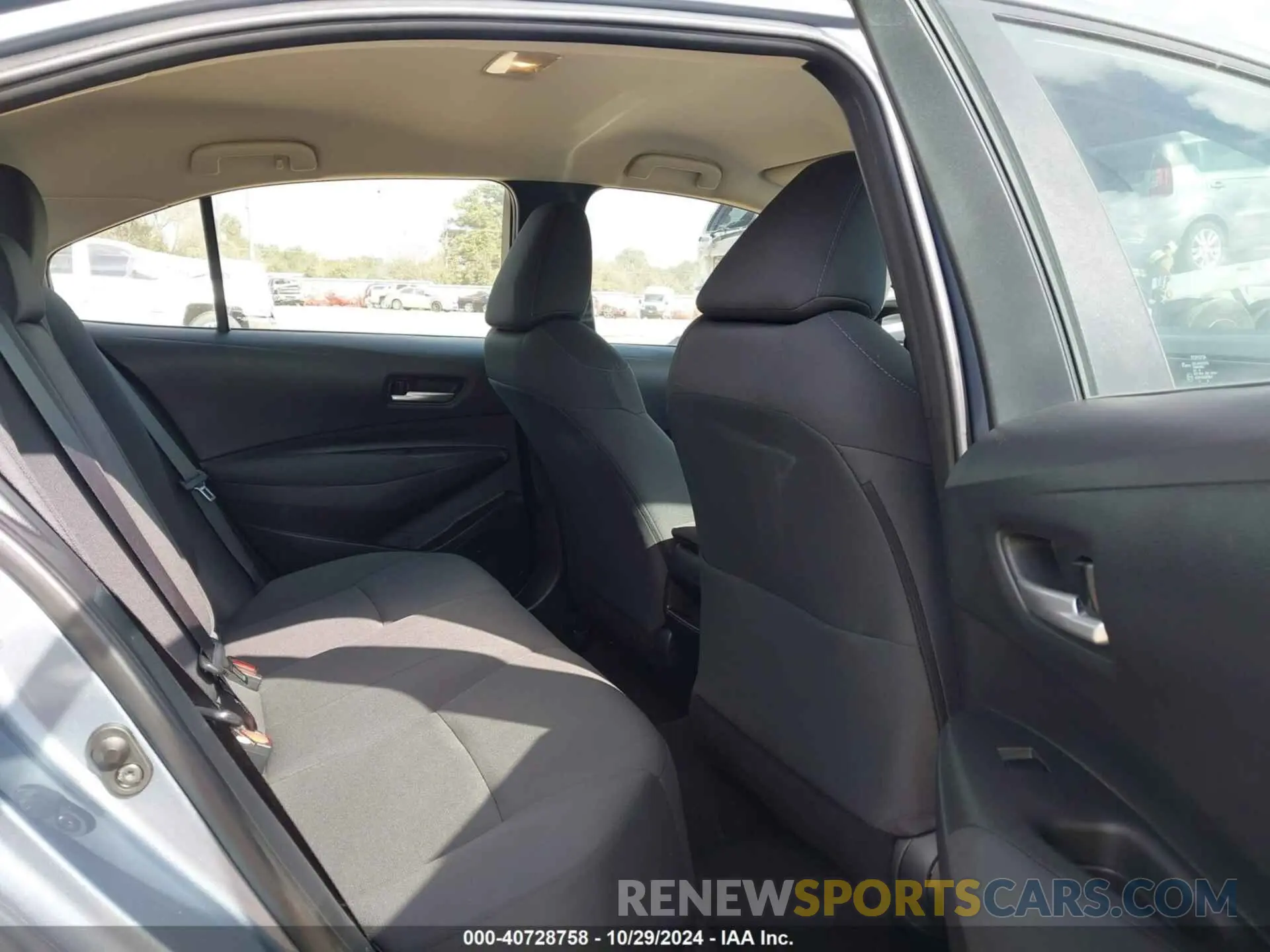 8 fotografías del automóvil dañado 5YFEPMAE4MP187838 TOYOTA COROLLA 2021