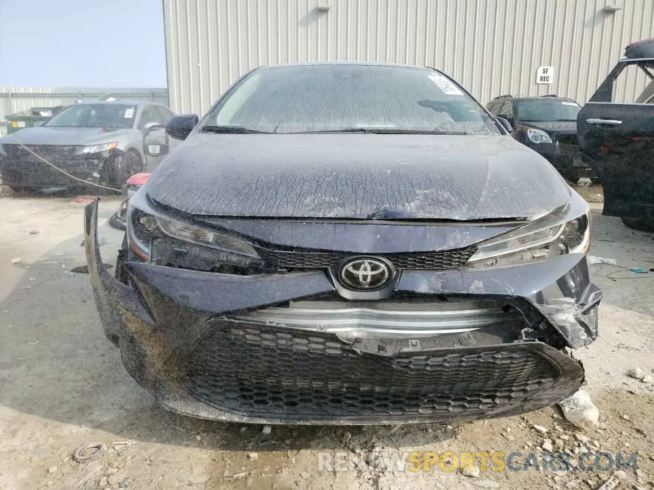 5 fotografías del automóvil dañado 5YFEPMAE4MP189170 TOYOTA COROLLA 2021