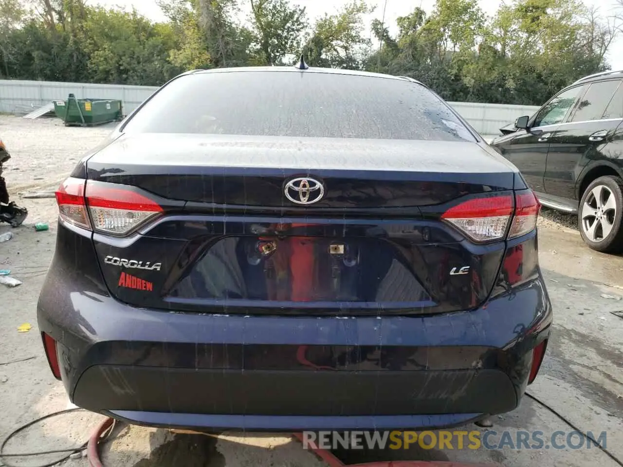 6 fotografías del automóvil dañado 5YFEPMAE4MP189170 TOYOTA COROLLA 2021