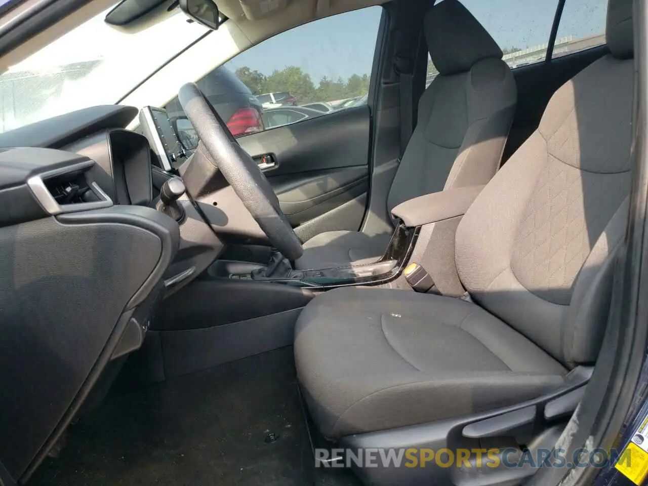 7 fotografías del automóvil dañado 5YFEPMAE4MP189170 TOYOTA COROLLA 2021