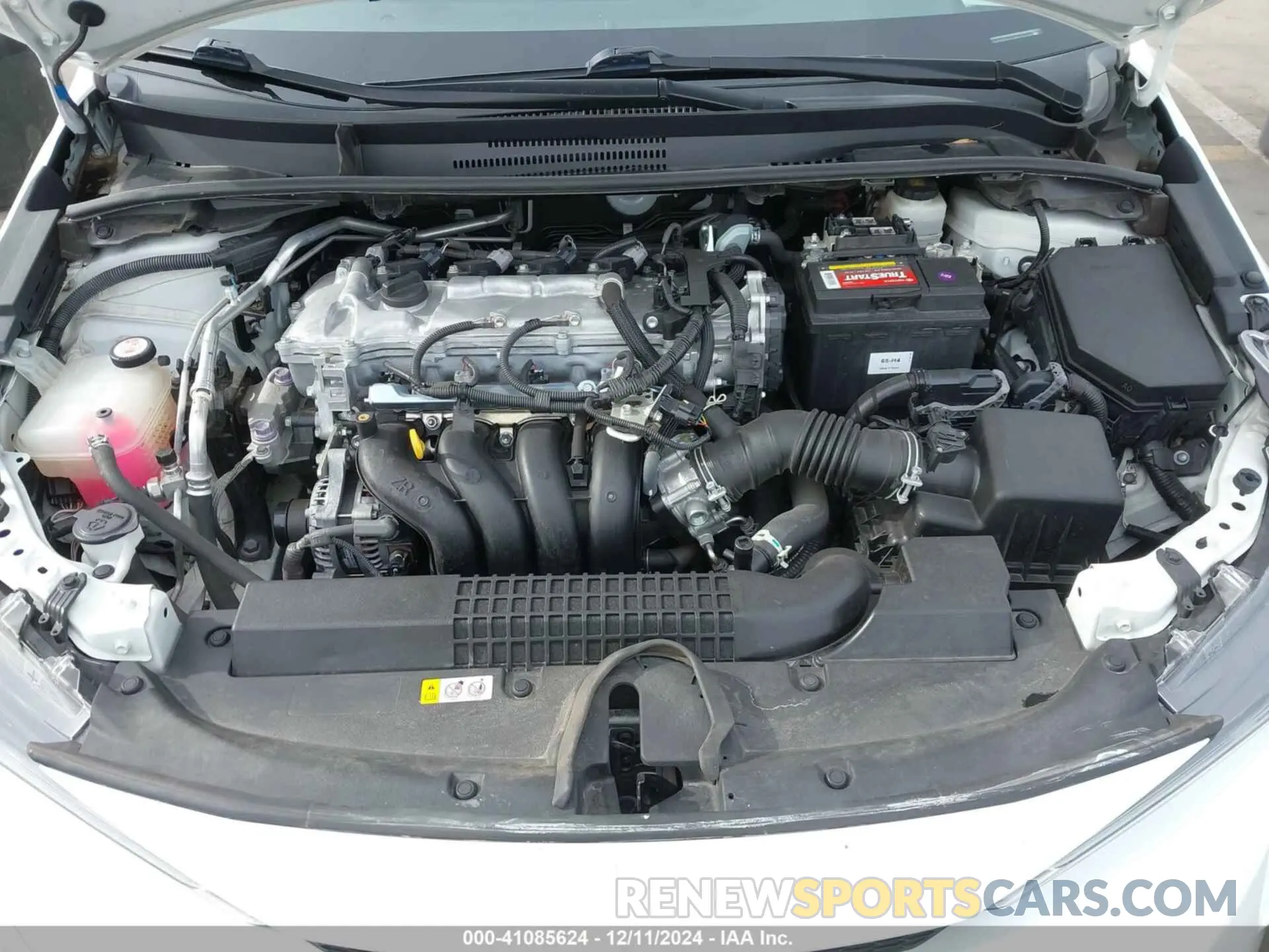 10 fotografías del automóvil dañado 5YFEPMAE4MP196295 TOYOTA COROLLA 2021