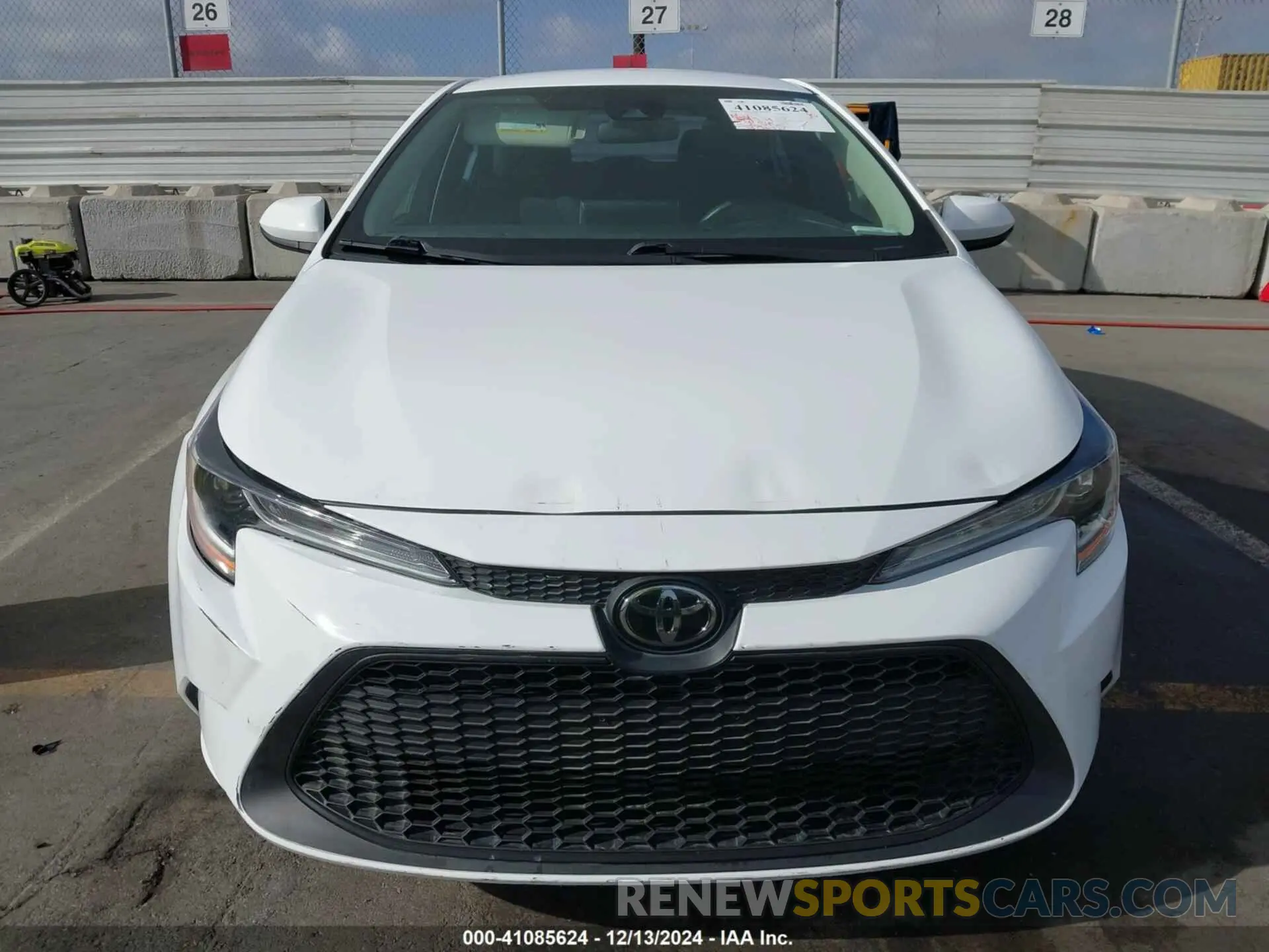 12 fotografías del automóvil dañado 5YFEPMAE4MP196295 TOYOTA COROLLA 2021