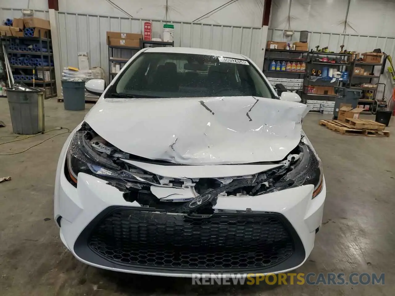 5 fotografías del automóvil dañado 5YFEPMAE4MP196510 TOYOTA COROLLA 2021