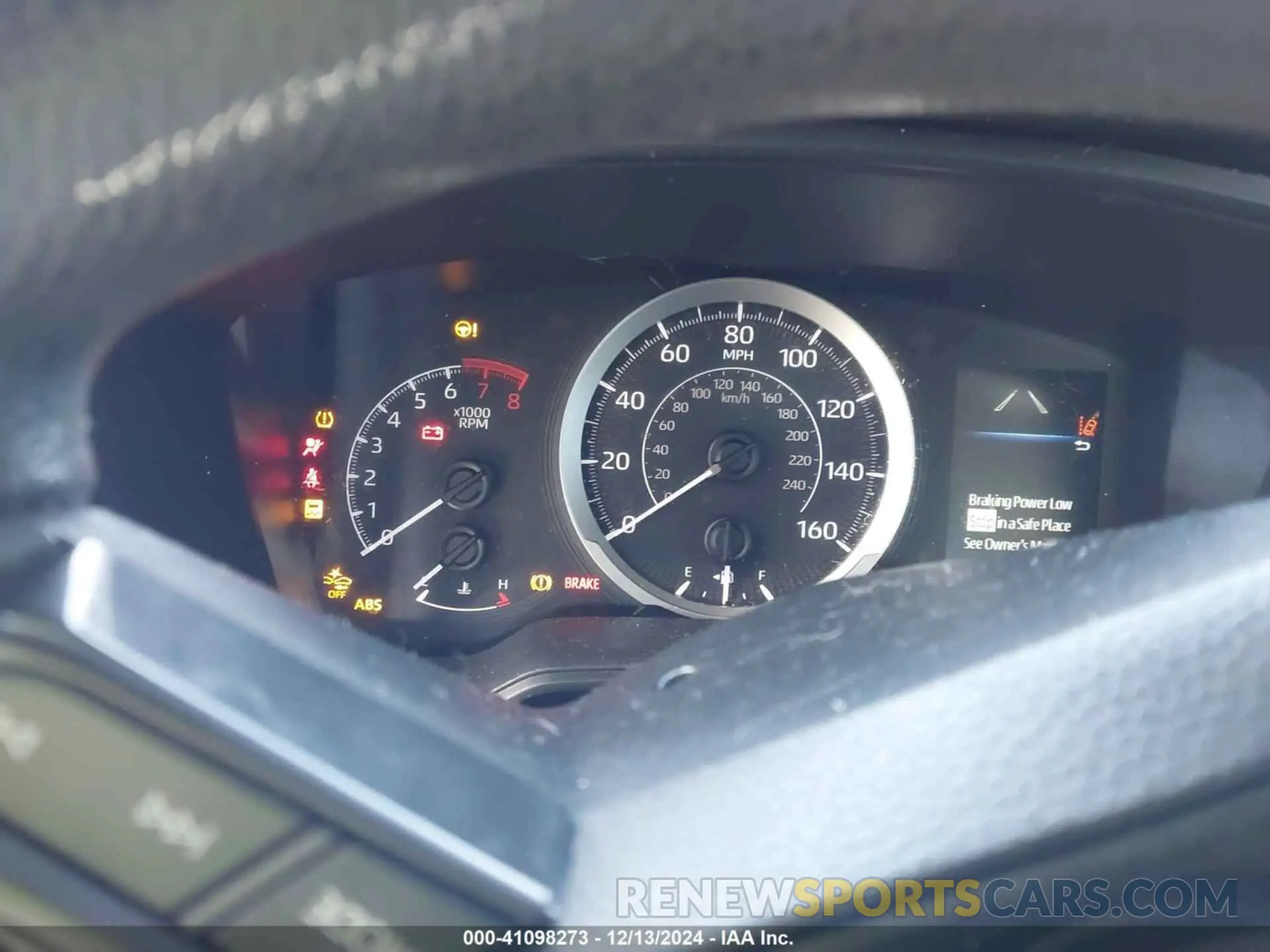 7 fotografías del automóvil dañado 5YFEPMAE4MP199116 TOYOTA COROLLA 2021