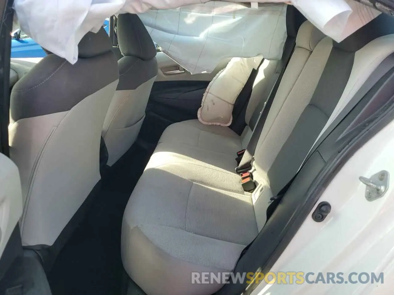 10 fotografías del automóvil dañado 5YFEPMAE4MP199665 TOYOTA COROLLA 2021