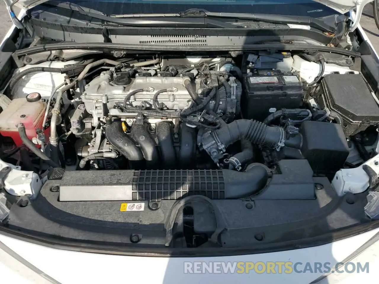 12 fotografías del automóvil dañado 5YFEPMAE4MP199665 TOYOTA COROLLA 2021