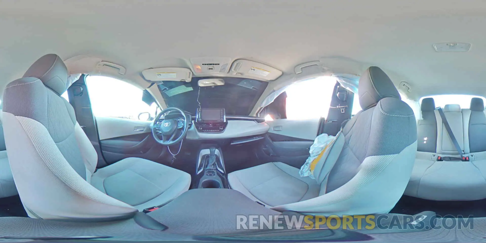 13 fotografías del automóvil dañado 5YFEPMAE4MP199665 TOYOTA COROLLA 2021