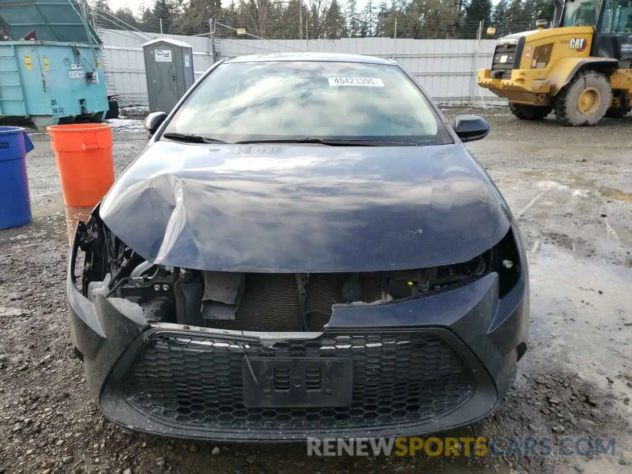 5 fotografías del automóvil dañado 5YFEPMAE4MP203746 TOYOTA COROLLA 2021