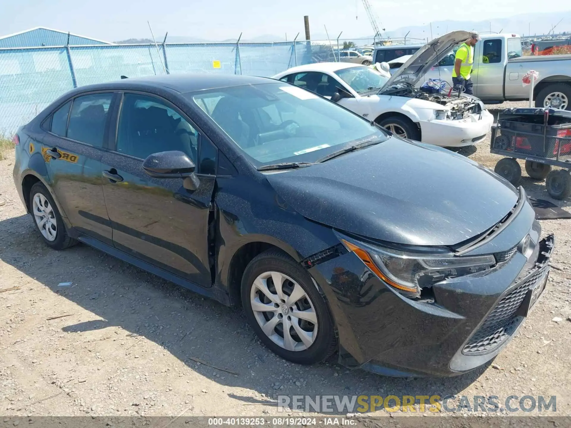 1 fotografías del automóvil dañado 5YFEPMAE4MP209126 TOYOTA COROLLA 2021