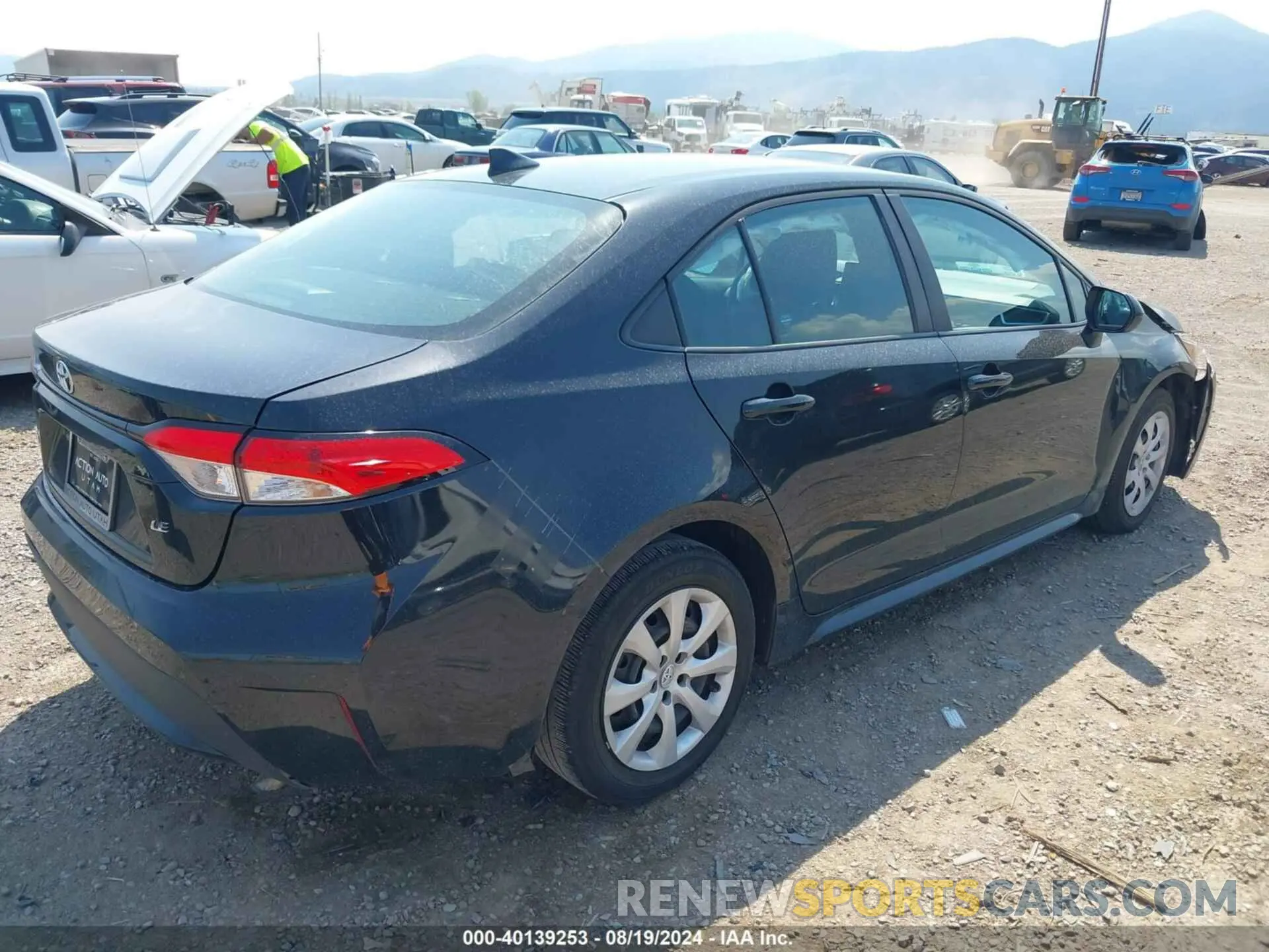4 fotografías del automóvil dañado 5YFEPMAE4MP209126 TOYOTA COROLLA 2021