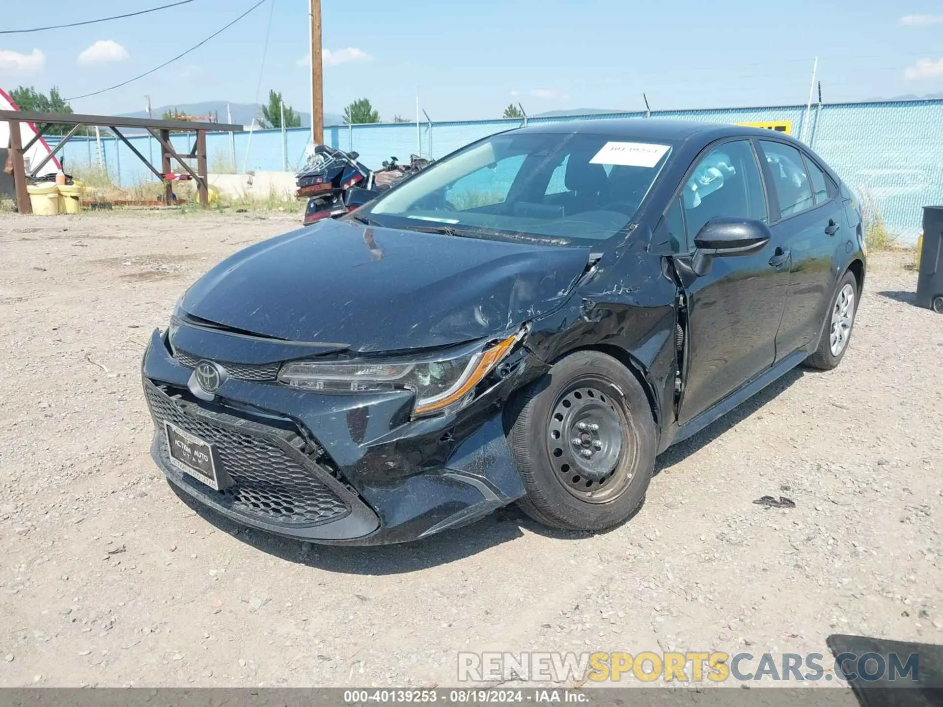 6 fotografías del automóvil dañado 5YFEPMAE4MP209126 TOYOTA COROLLA 2021