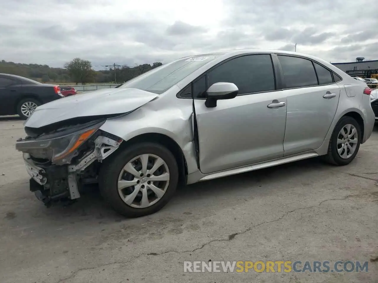 1 fotografías del automóvil dañado 5YFEPMAE4MP213323 TOYOTA COROLLA 2021