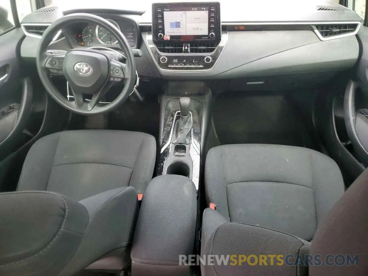 8 fotografías del automóvil dañado 5YFEPMAE4MP213323 TOYOTA COROLLA 2021
