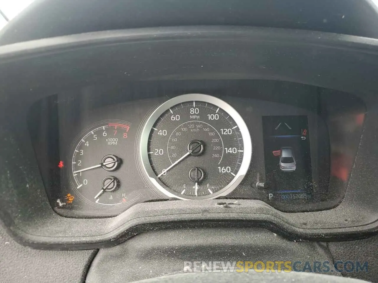 9 fotografías del automóvil dañado 5YFEPMAE4MP213323 TOYOTA COROLLA 2021