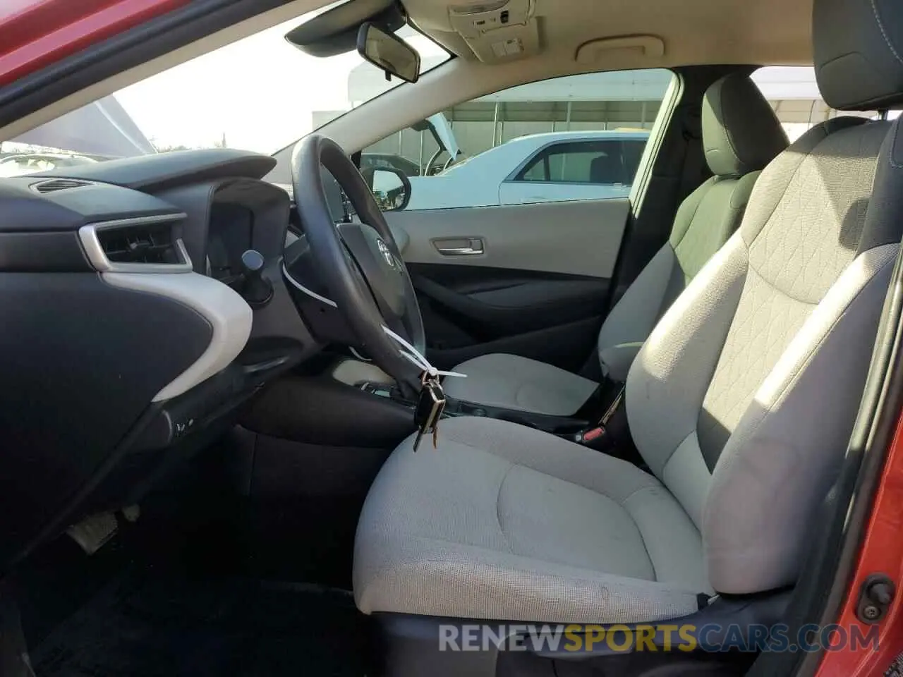 7 fotografías del automóvil dañado 5YFEPMAE4MP218683 TOYOTA COROLLA 2021