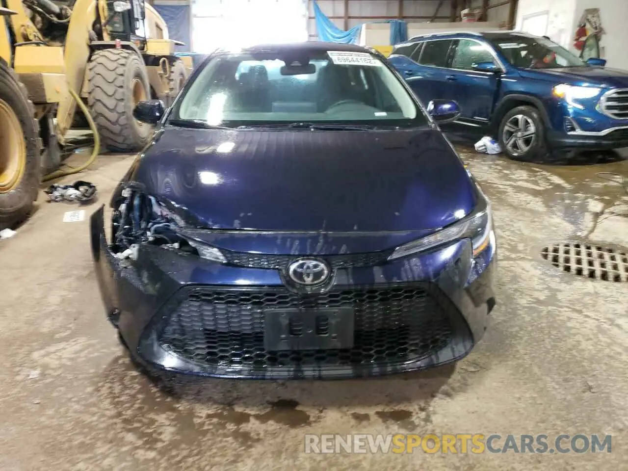 5 fotografías del automóvil dañado 5YFEPMAE4MP223513 TOYOTA COROLLA 2021