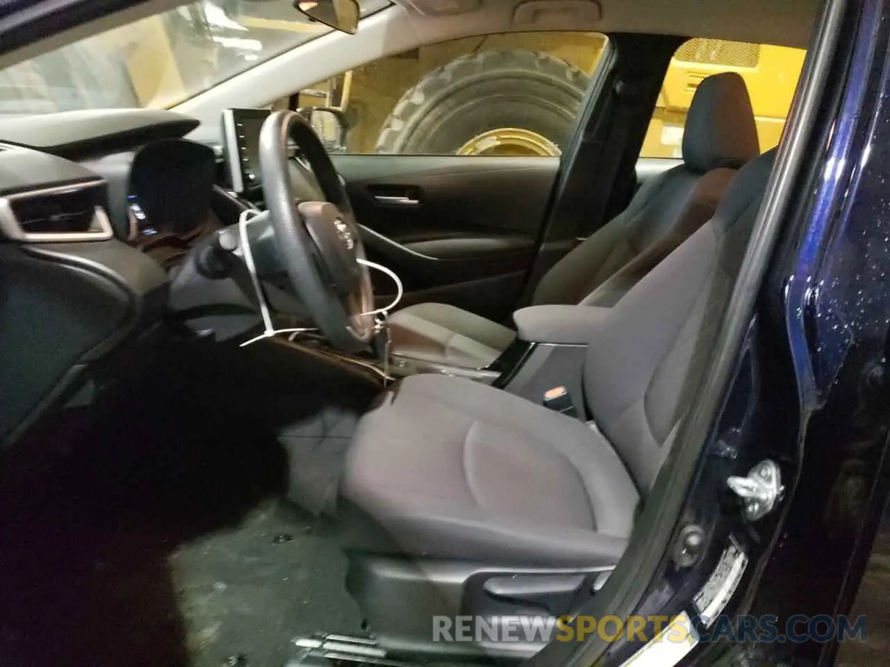 7 fotografías del automóvil dañado 5YFEPMAE4MP223513 TOYOTA COROLLA 2021
