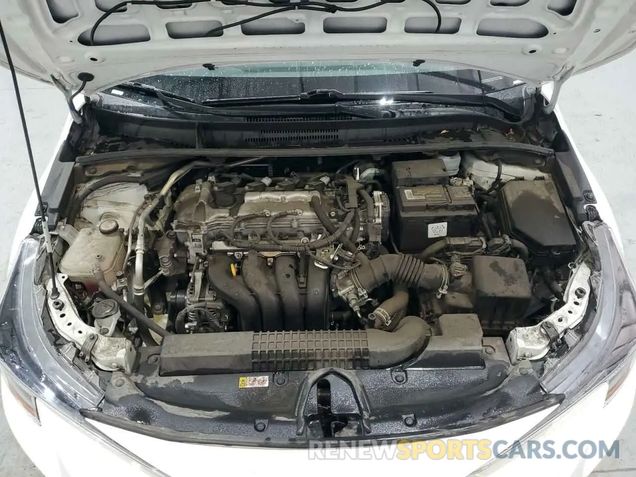 11 fotografías del automóvil dañado 5YFEPMAE4MP223575 TOYOTA COROLLA 2021