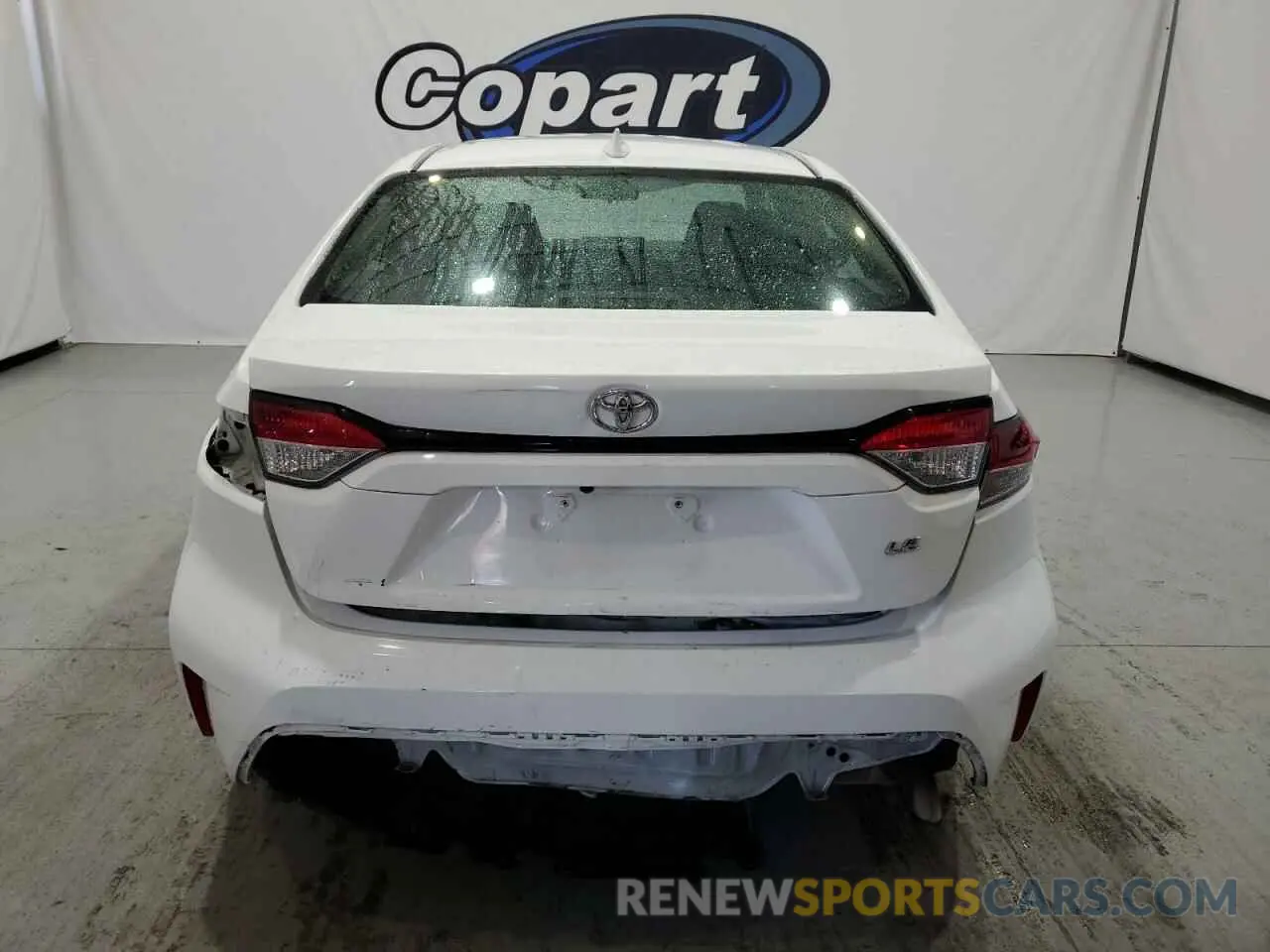 6 fotografías del automóvil dañado 5YFEPMAE4MP223575 TOYOTA COROLLA 2021