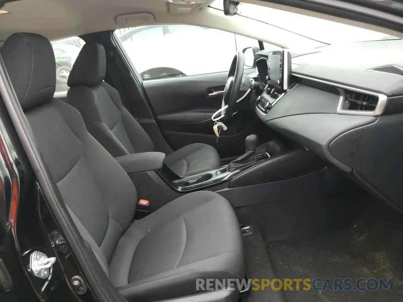 5 fotografías del automóvil dañado 5YFEPMAE4MP227139 TOYOTA COROLLA 2021