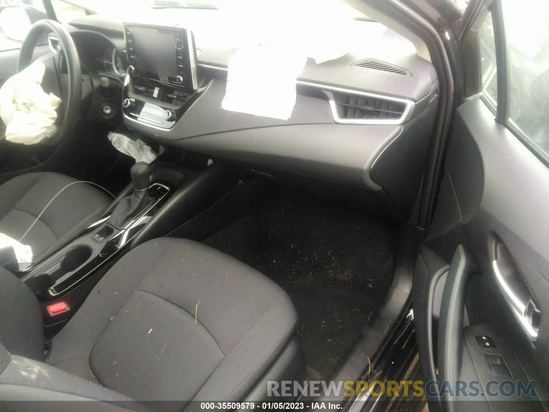 5 fotografías del automóvil dañado 5YFEPMAE4MP229585 TOYOTA COROLLA 2021