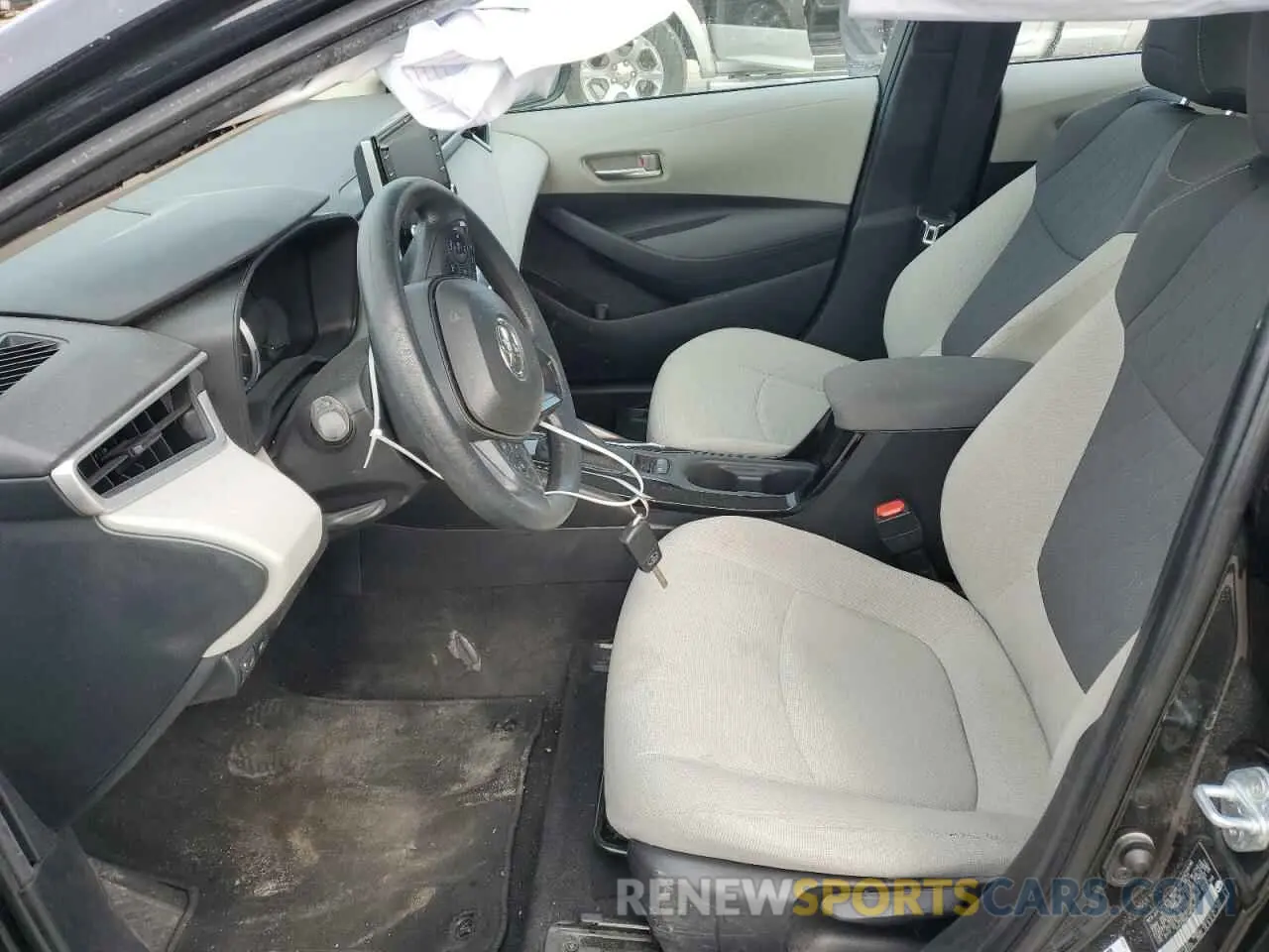 7 fotografías del automóvil dañado 5YFEPMAE4MP229697 TOYOTA COROLLA 2021