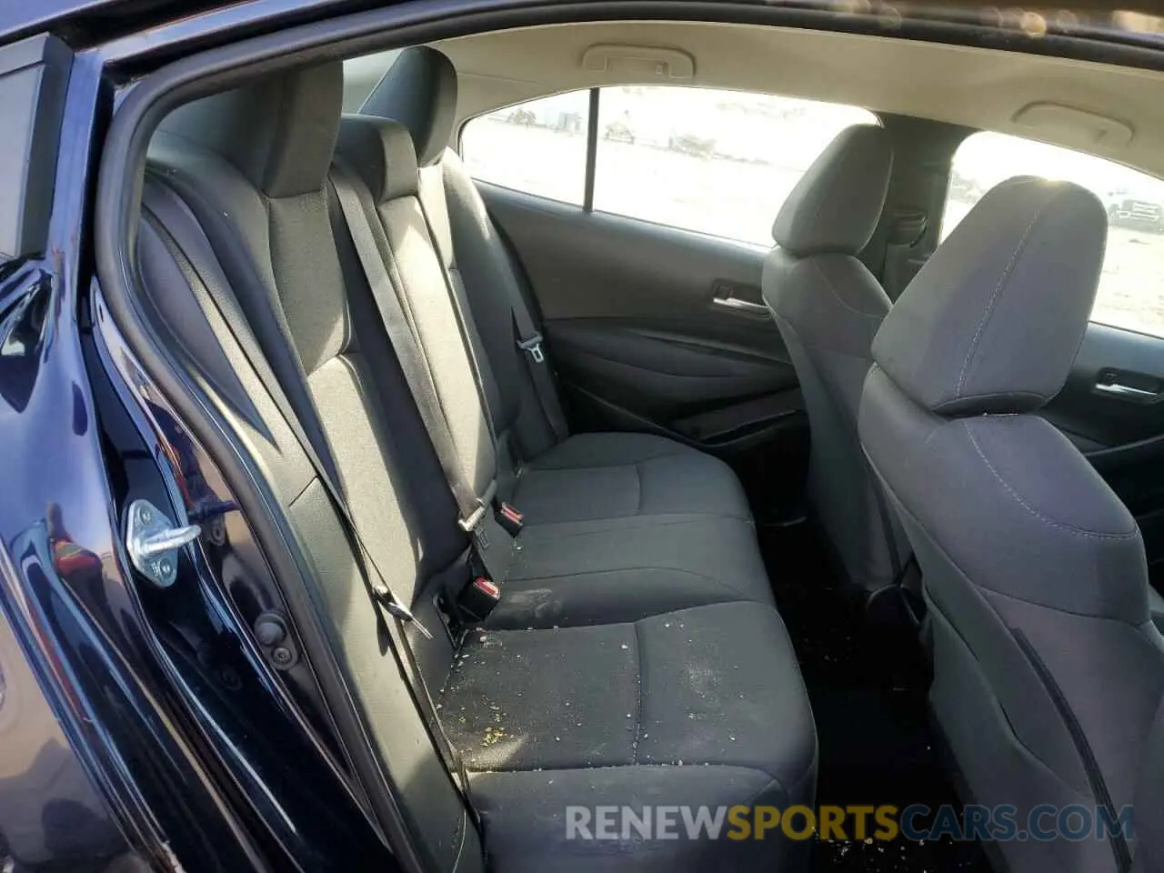 10 fotografías del automóvil dañado 5YFEPMAE4MP231403 TOYOTA COROLLA 2021