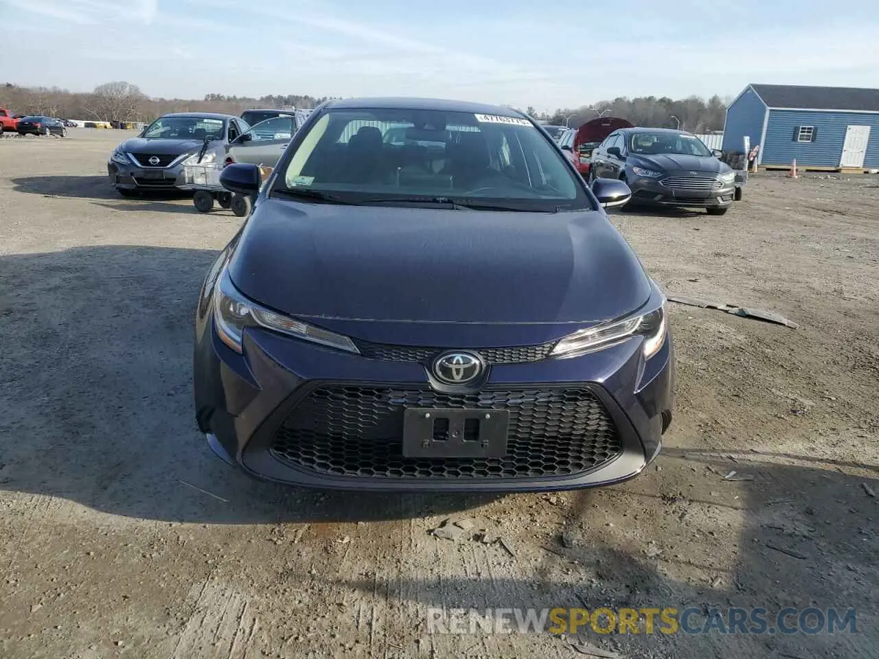 5 fotografías del automóvil dañado 5YFEPMAE4MP231403 TOYOTA COROLLA 2021