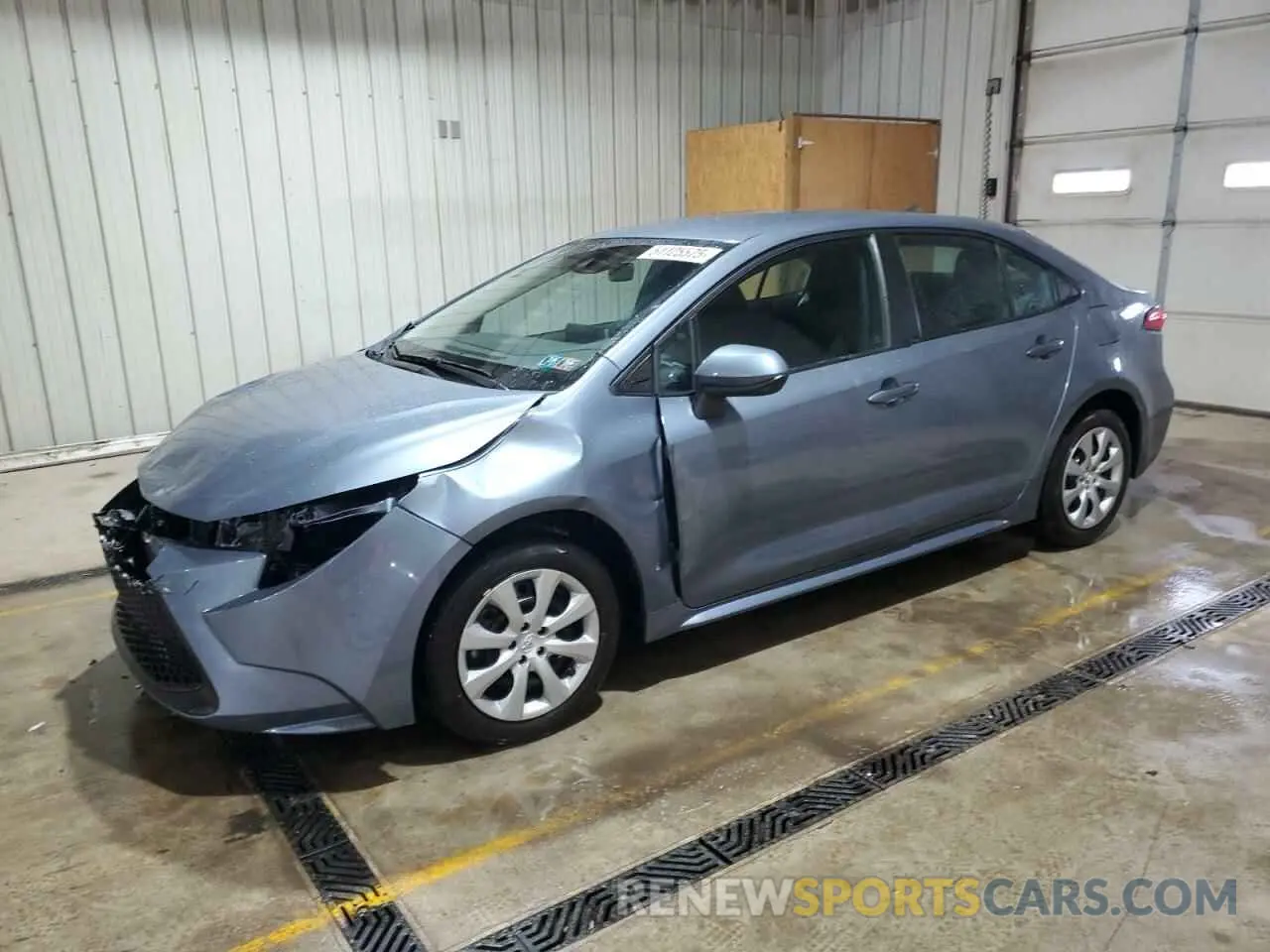 1 fotografías del automóvil dañado 5YFEPMAE4MP237850 TOYOTA COROLLA 2021