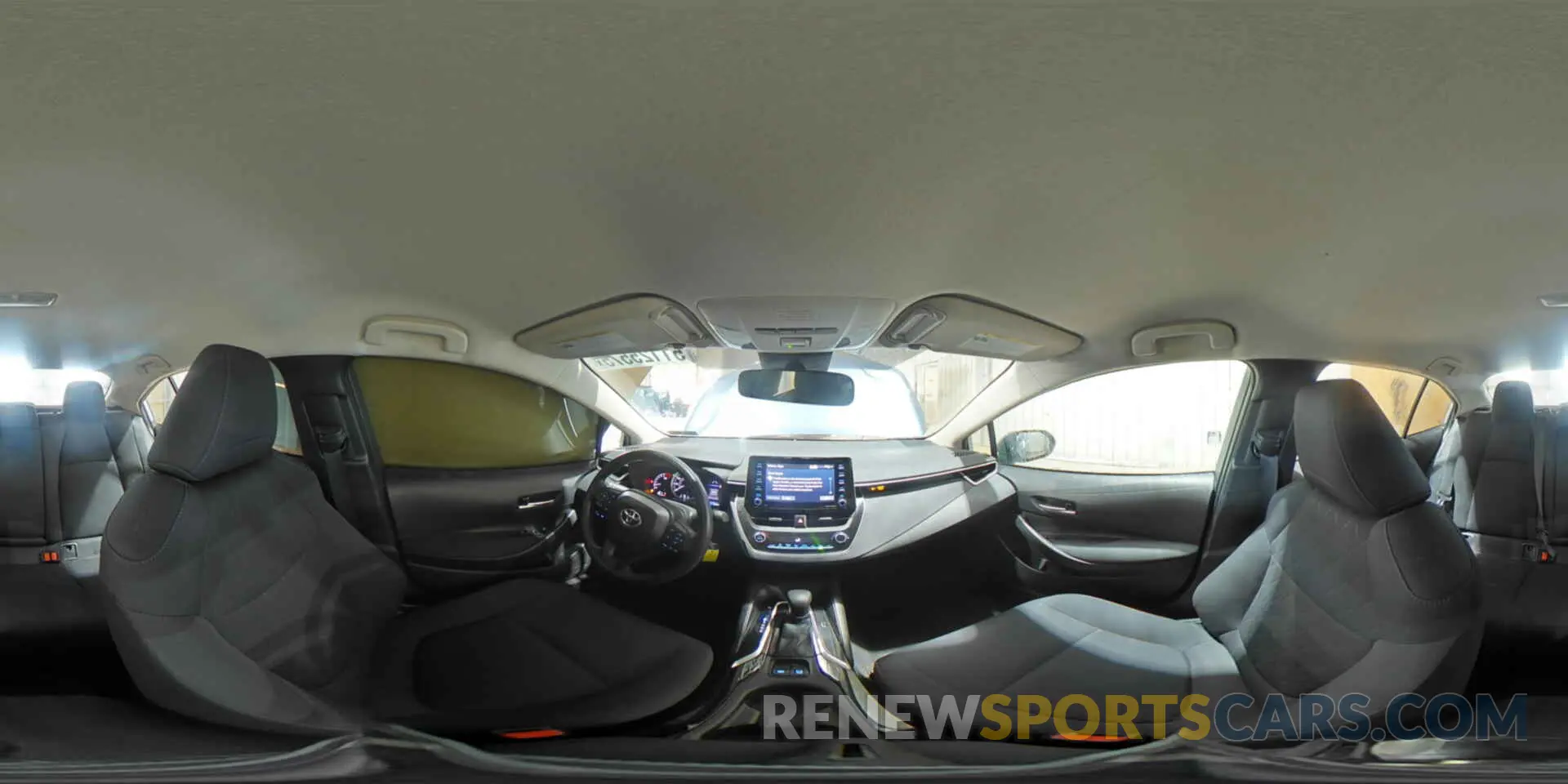 14 fotografías del automóvil dañado 5YFEPMAE4MP237850 TOYOTA COROLLA 2021