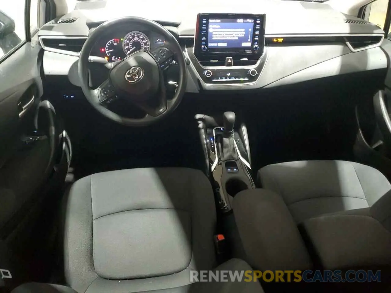 8 fotografías del automóvil dañado 5YFEPMAE4MP237850 TOYOTA COROLLA 2021