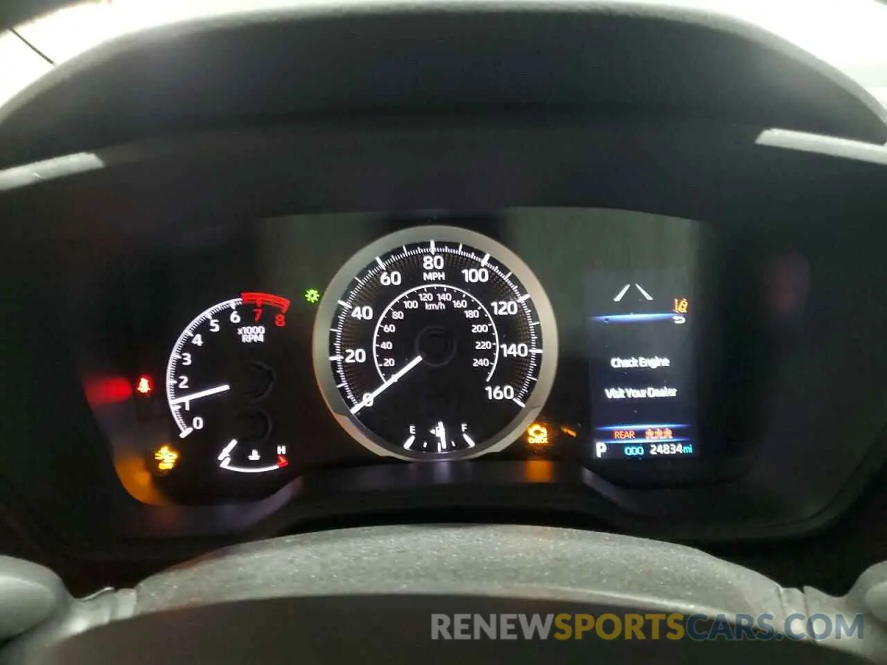9 fotografías del automóvil dañado 5YFEPMAE4MP237850 TOYOTA COROLLA 2021