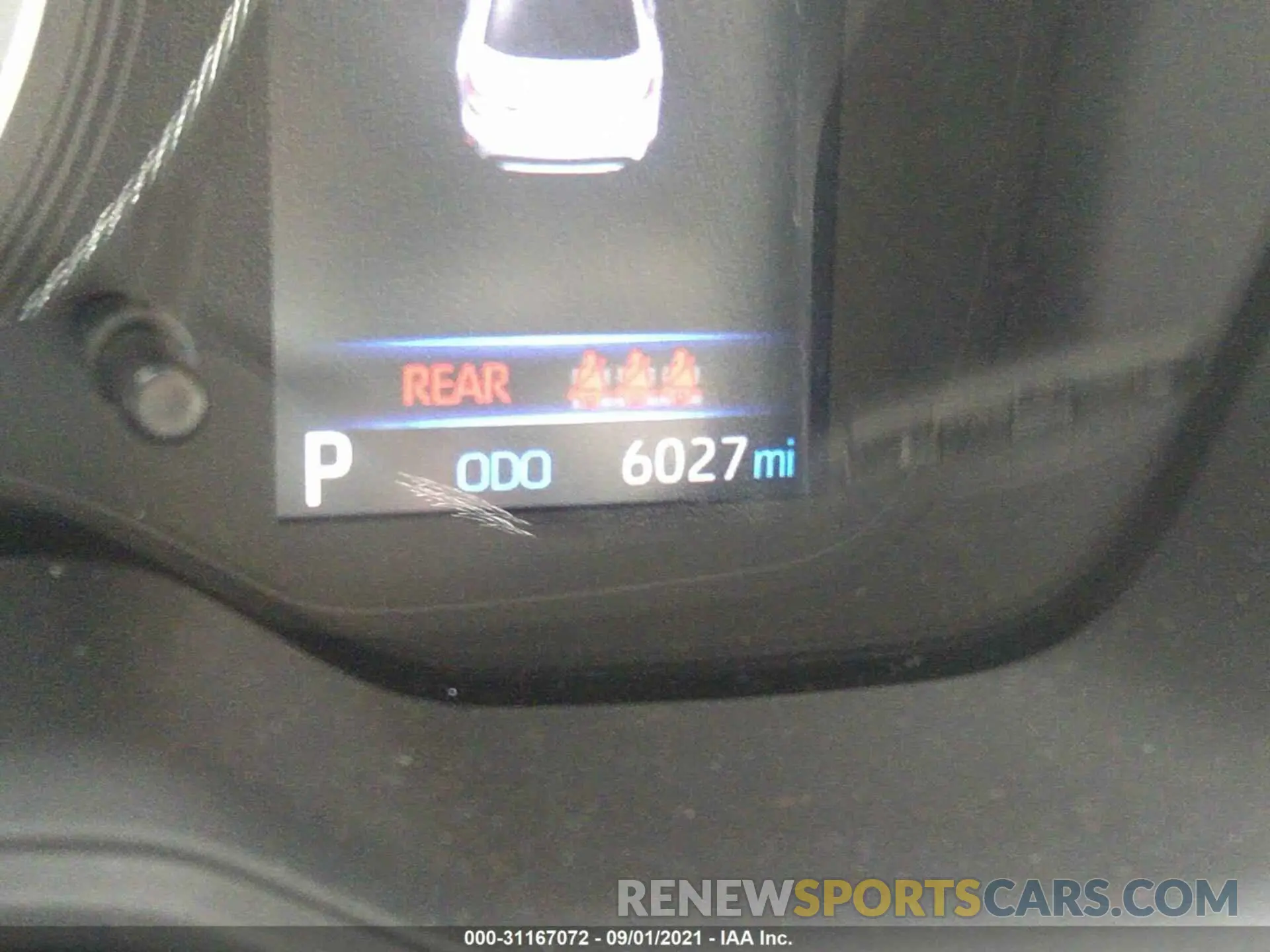 7 fotografías del automóvil dañado 5YFEPMAE4MP238030 TOYOTA COROLLA 2021