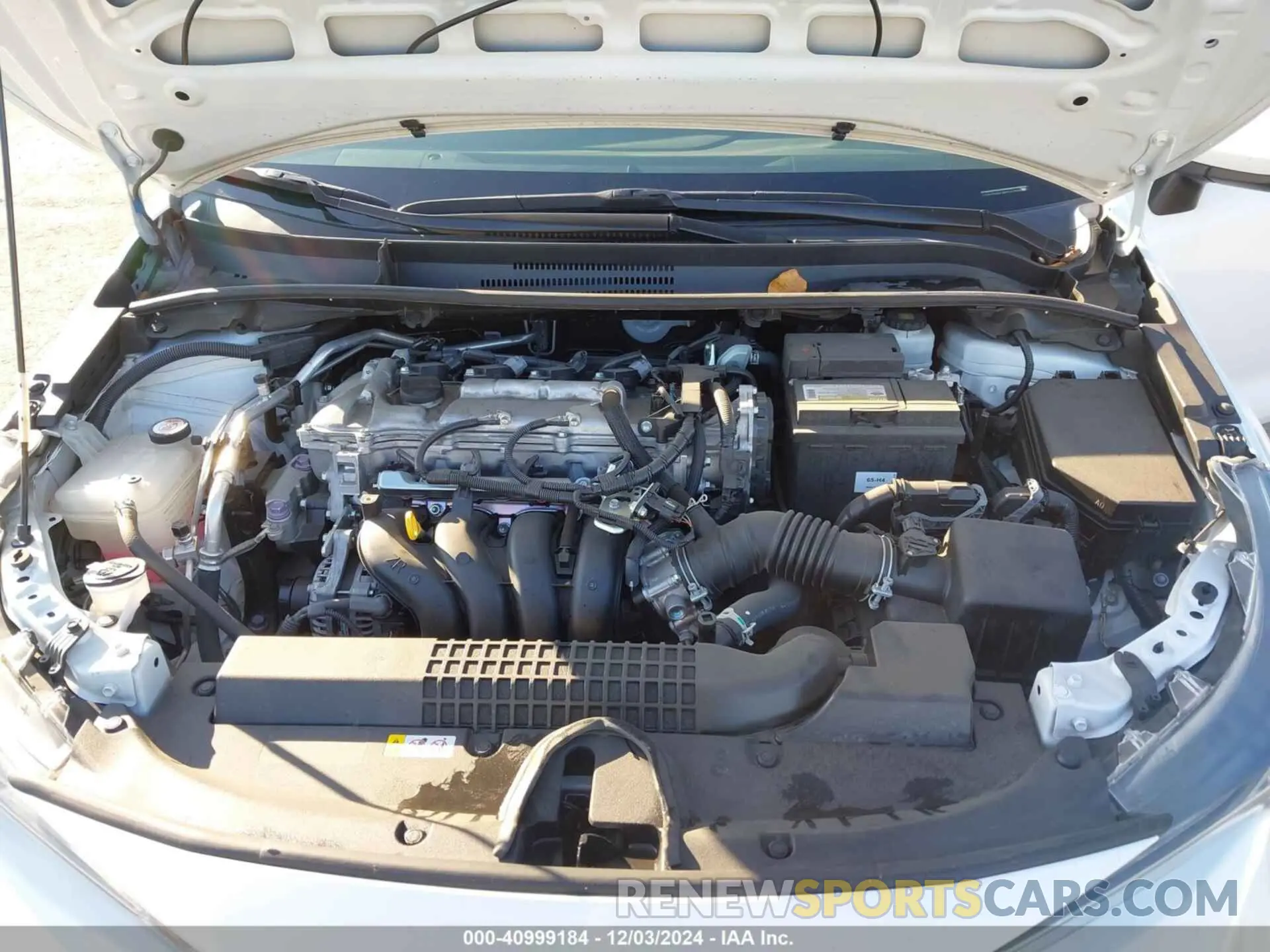 10 fotografías del automóvil dañado 5YFEPMAE4MP242093 TOYOTA COROLLA 2021