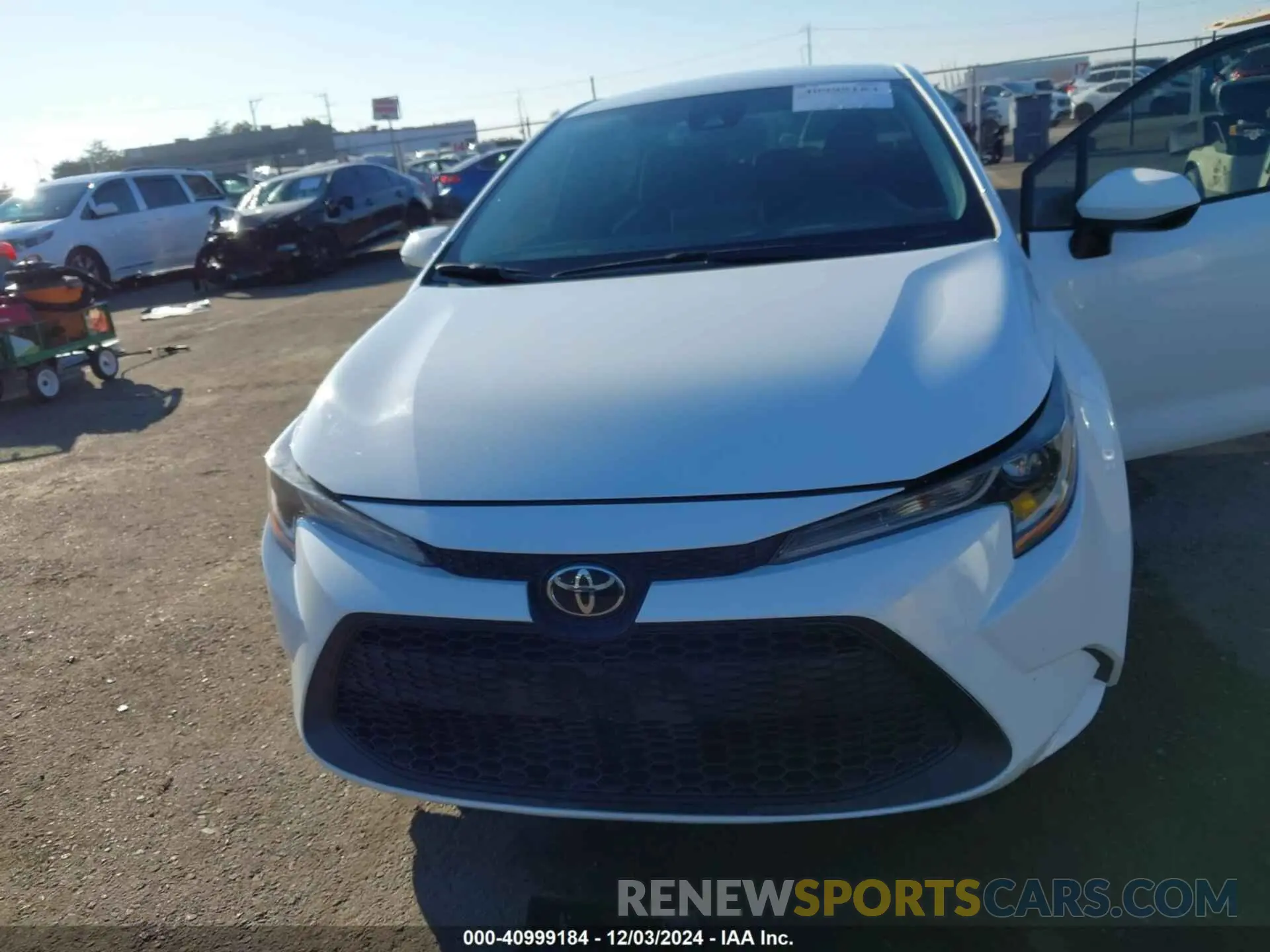 6 fotografías del automóvil dañado 5YFEPMAE4MP242093 TOYOTA COROLLA 2021
