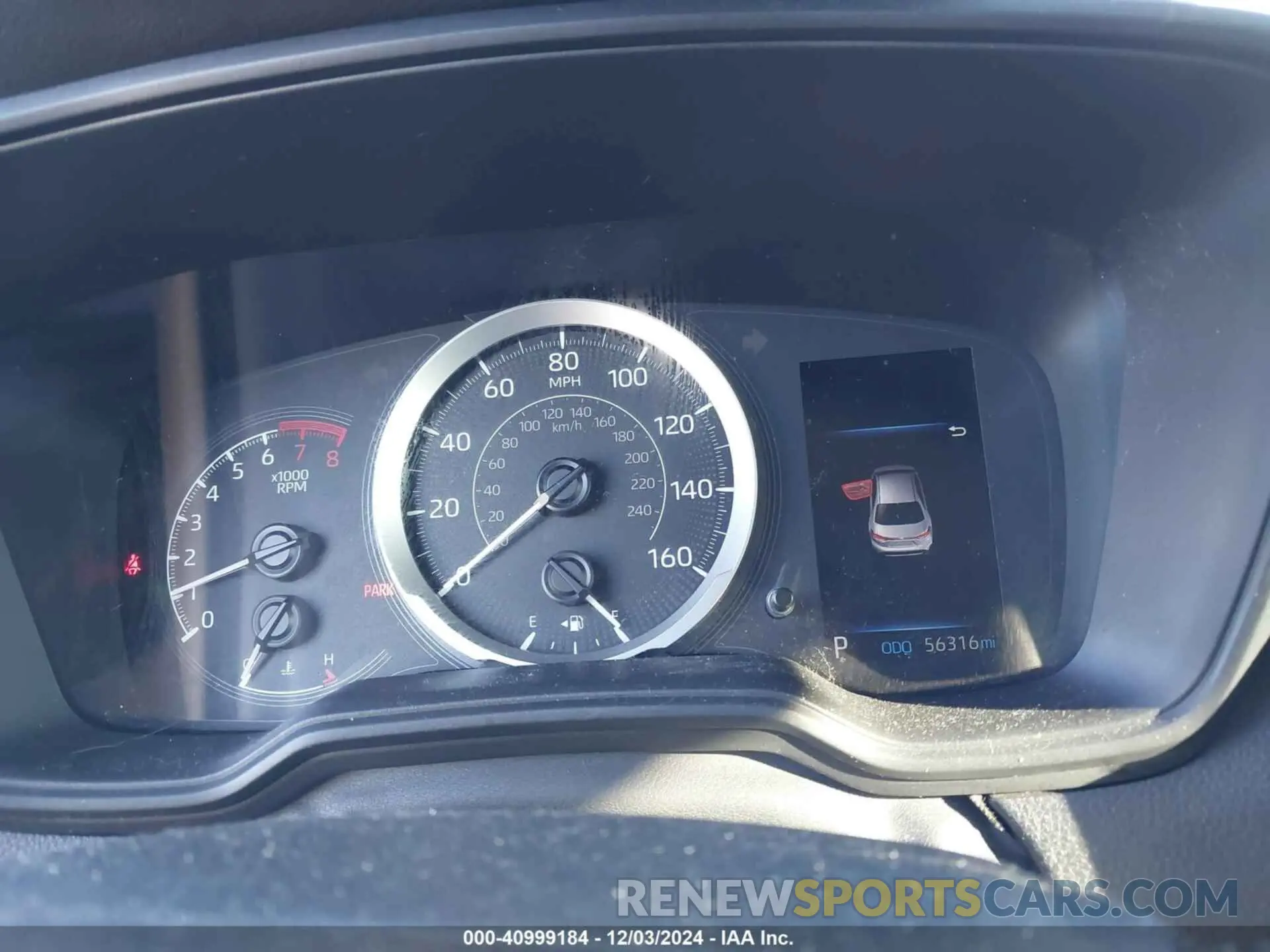 7 fotografías del automóvil dañado 5YFEPMAE4MP242093 TOYOTA COROLLA 2021