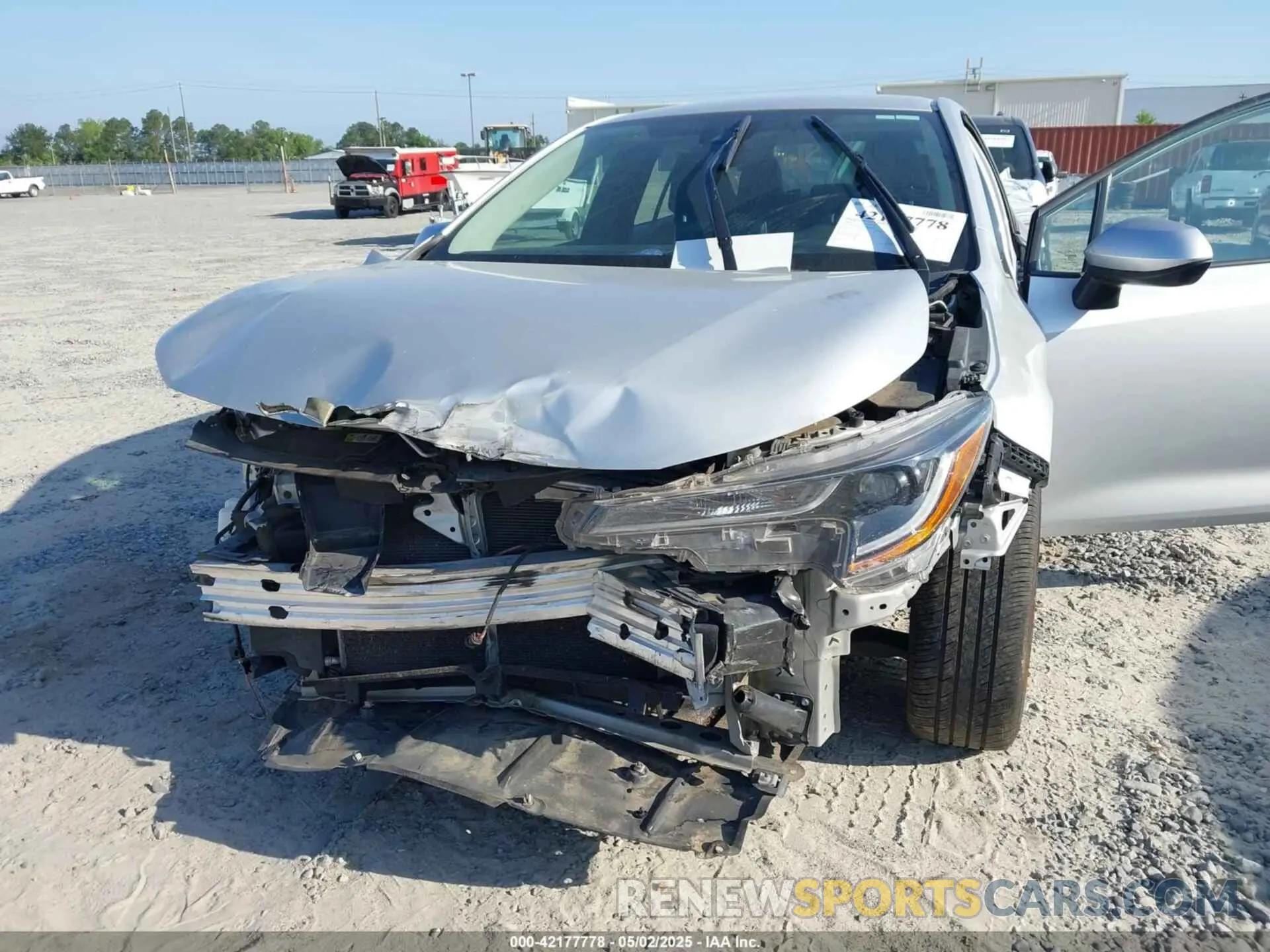 6 fotografías del automóvil dañado 5YFEPMAE4MP248797 TOYOTA COROLLA 2021