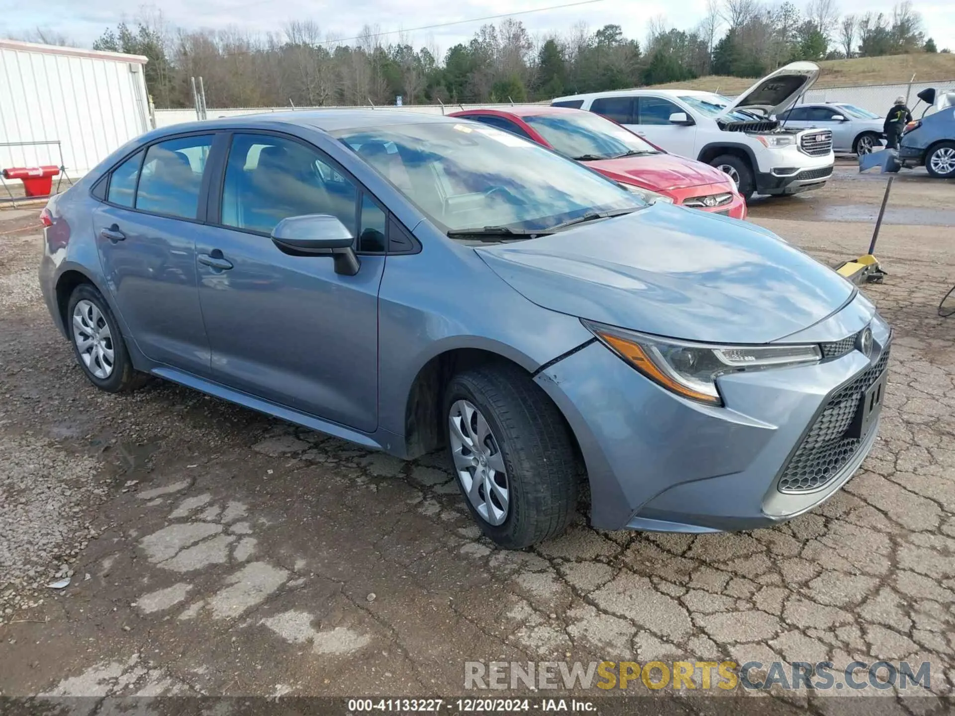 1 fotografías del automóvil dañado 5YFEPMAE4MP249660 TOYOTA COROLLA 2021