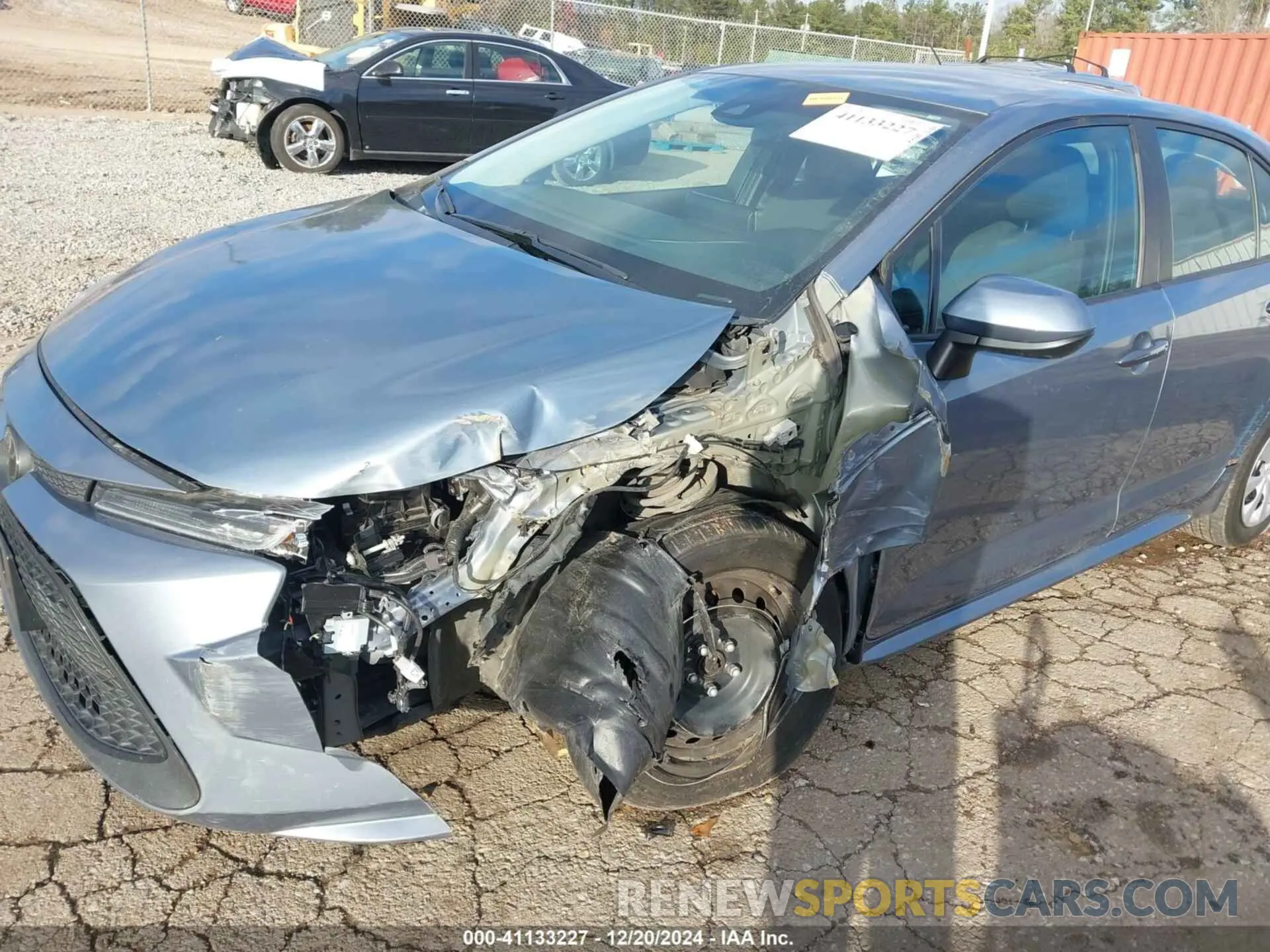 6 fotografías del automóvil dañado 5YFEPMAE4MP249660 TOYOTA COROLLA 2021