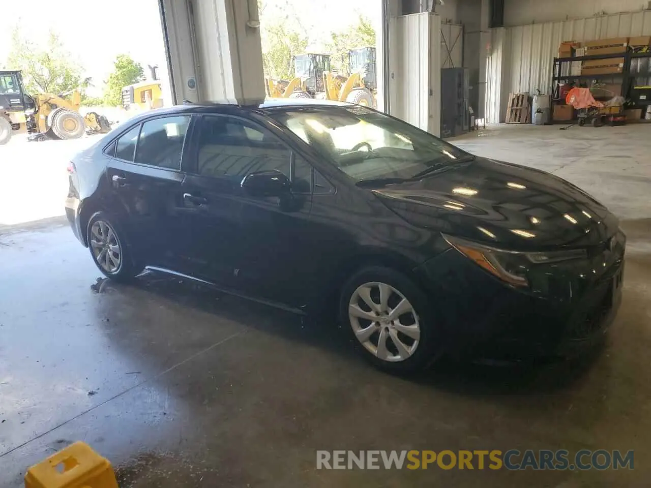 4 fotografías del automóvil dañado 5YFEPMAE4MP256169 TOYOTA COROLLA 2021