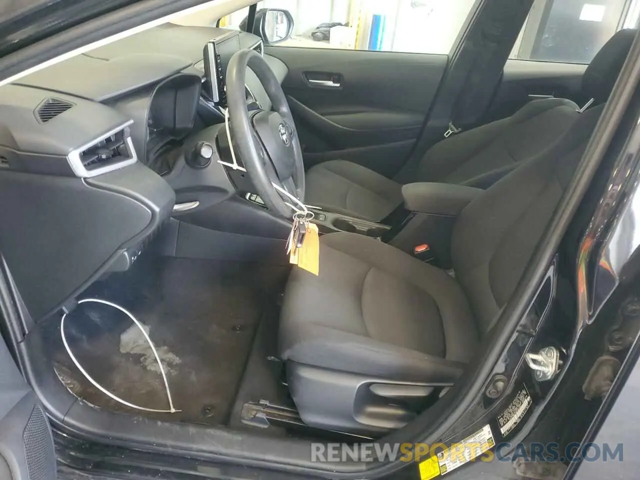 7 fotografías del automóvil dañado 5YFEPMAE4MP256169 TOYOTA COROLLA 2021