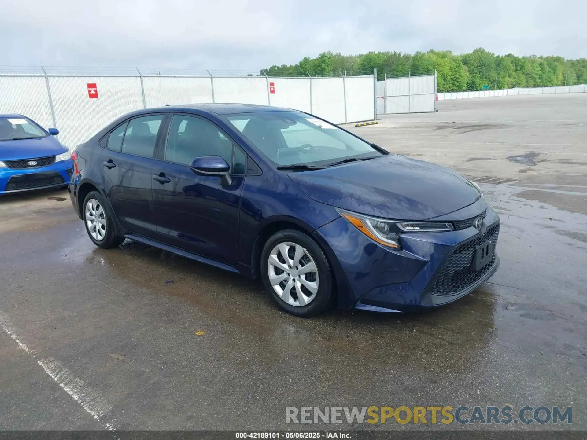 1 fotografías del automóvil dañado 5YFEPMAE4MP260948 TOYOTA COROLLA 2021