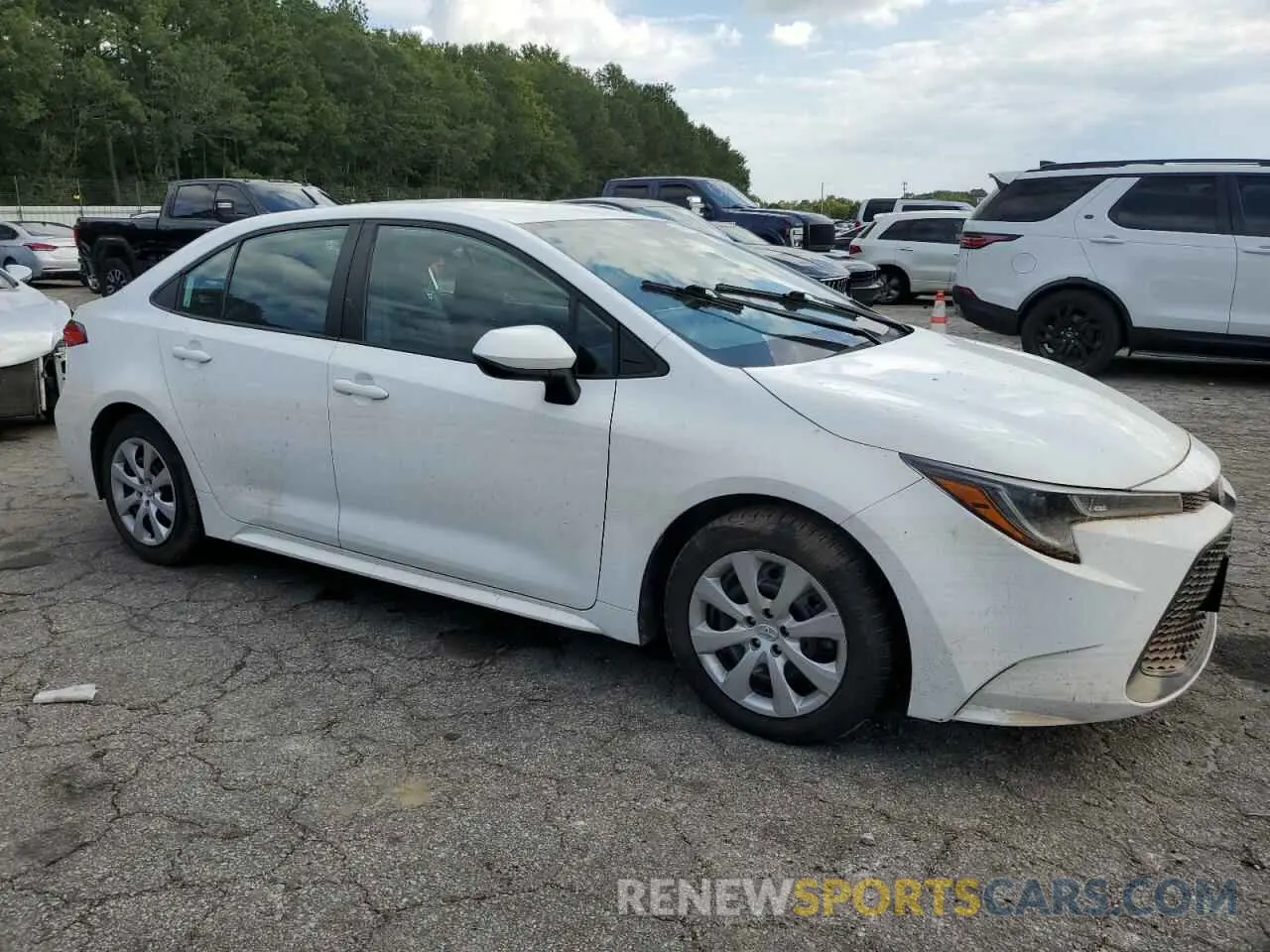 4 fotografías del automóvil dañado 5YFEPMAE4MP261422 TOYOTA COROLLA 2021