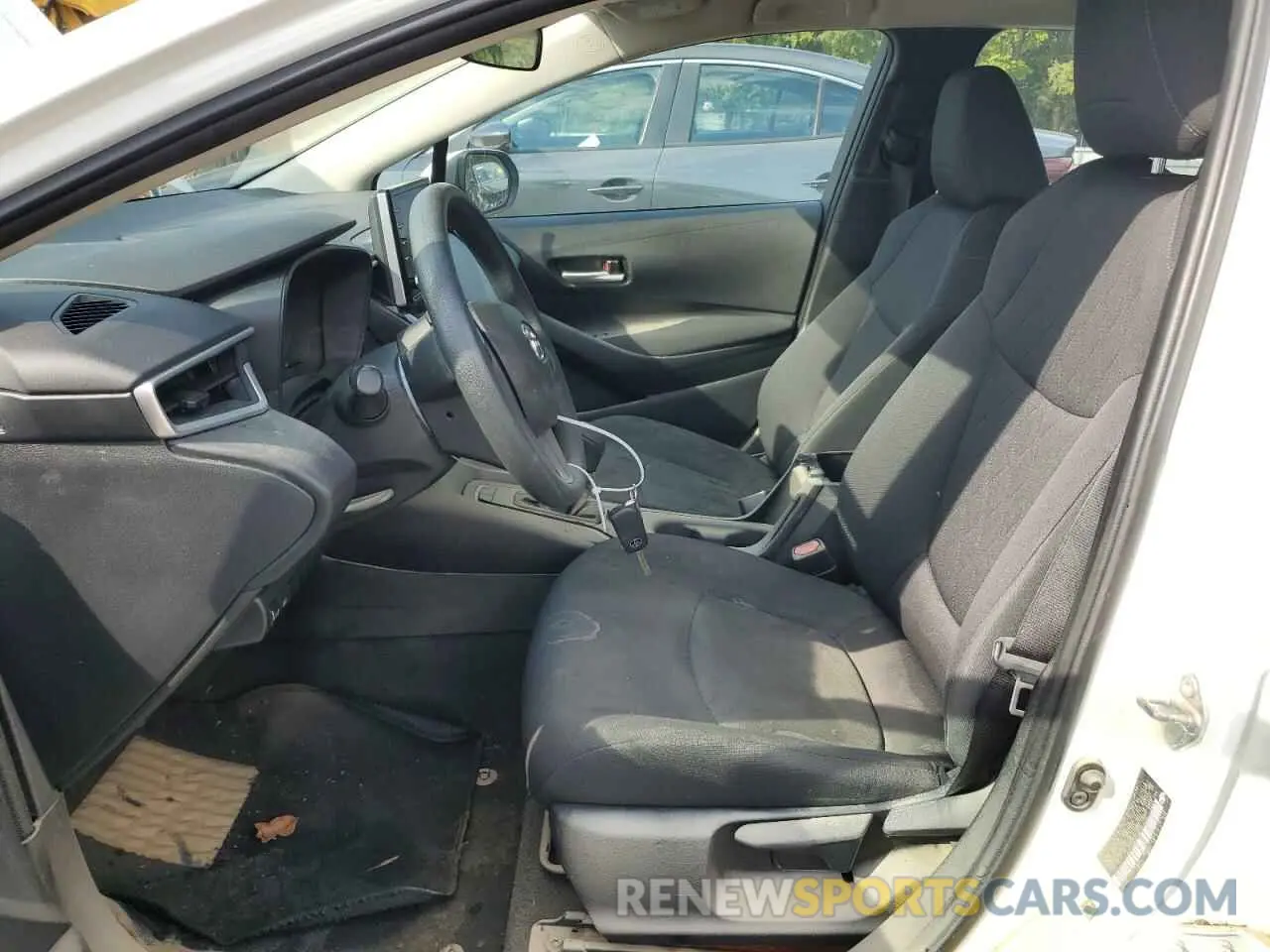 7 fotografías del automóvil dañado 5YFEPMAE4MP261422 TOYOTA COROLLA 2021