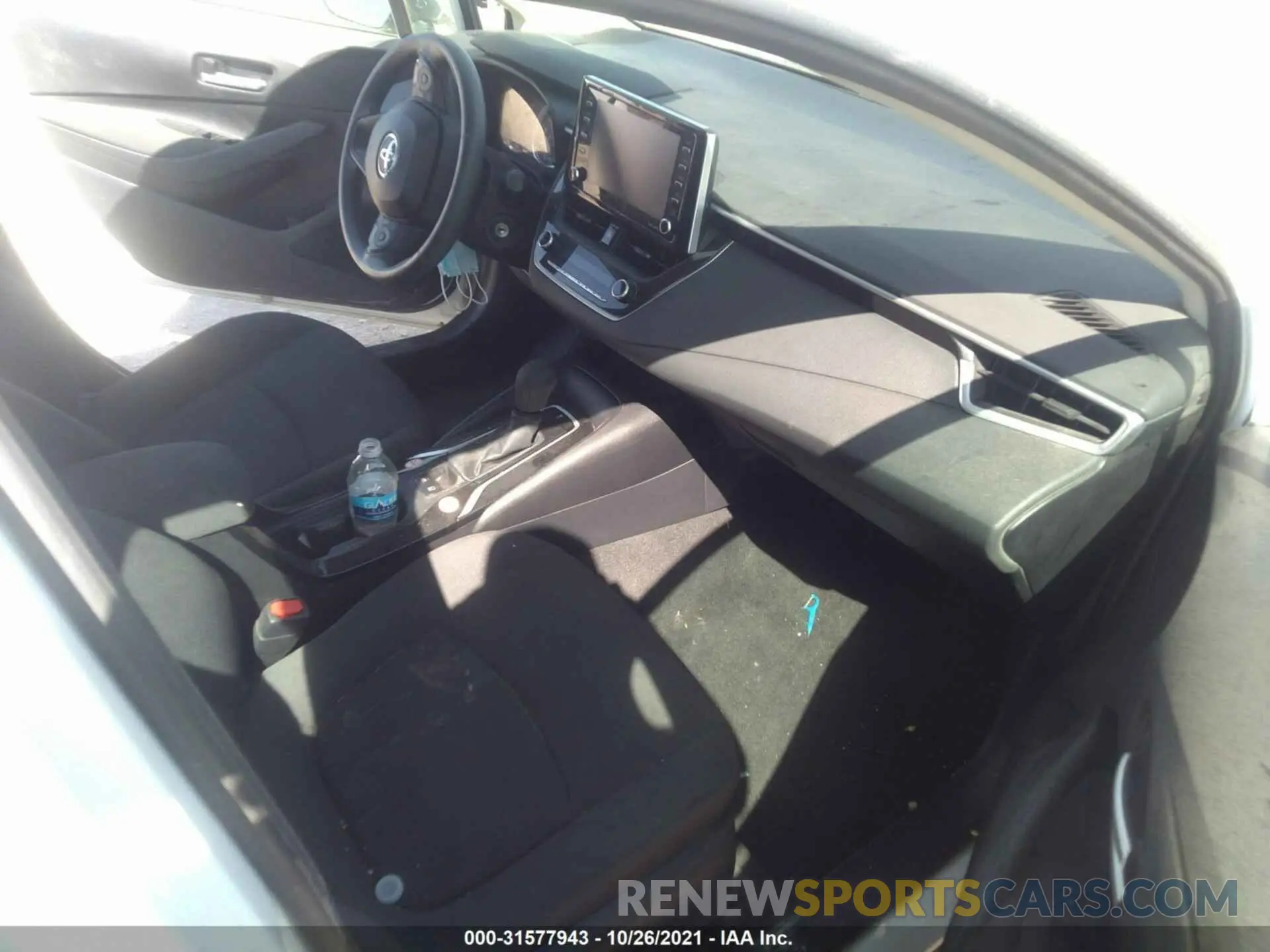 5 fotografías del automóvil dañado 5YFEPMAE4MP263087 TOYOTA COROLLA 2021