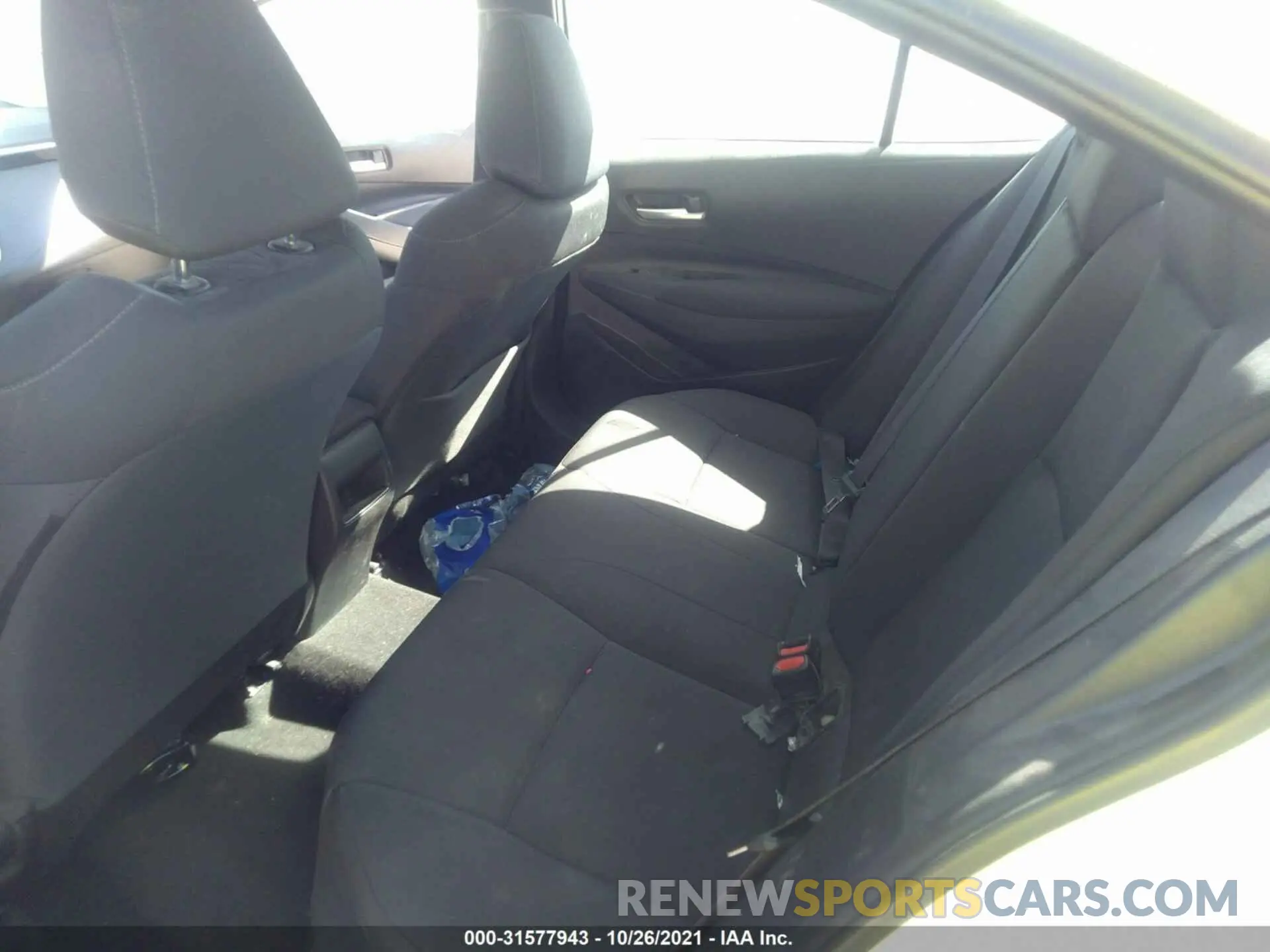 8 fotografías del automóvil dañado 5YFEPMAE4MP263087 TOYOTA COROLLA 2021