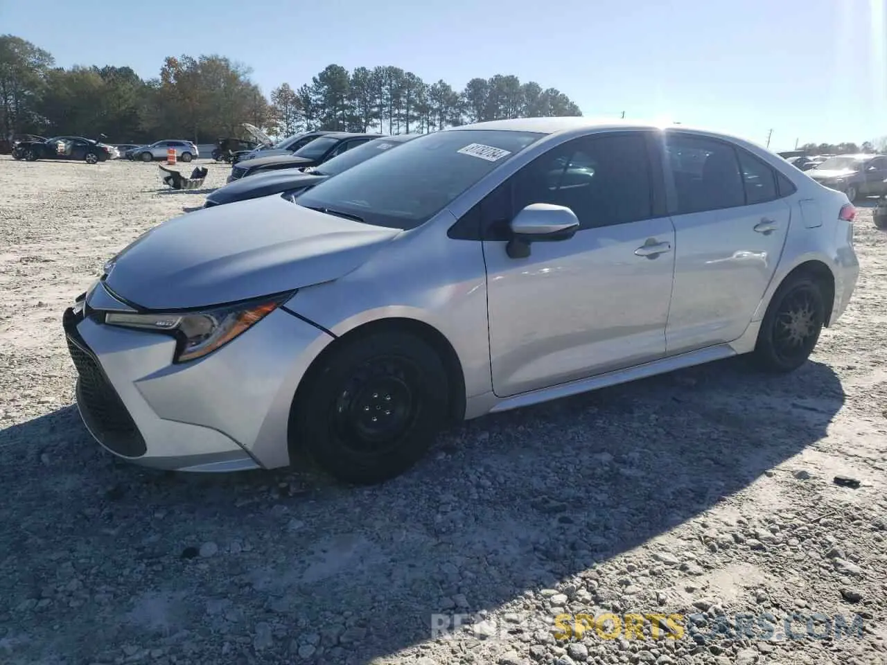 1 fotografías del automóvil dañado 5YFEPMAE4MP265261 TOYOTA COROLLA 2021