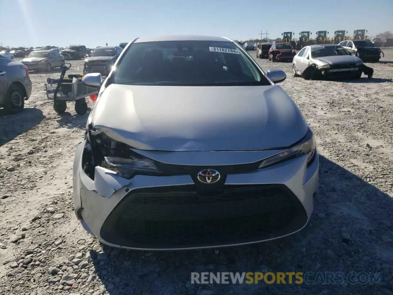 5 fotografías del automóvil dañado 5YFEPMAE4MP265261 TOYOTA COROLLA 2021